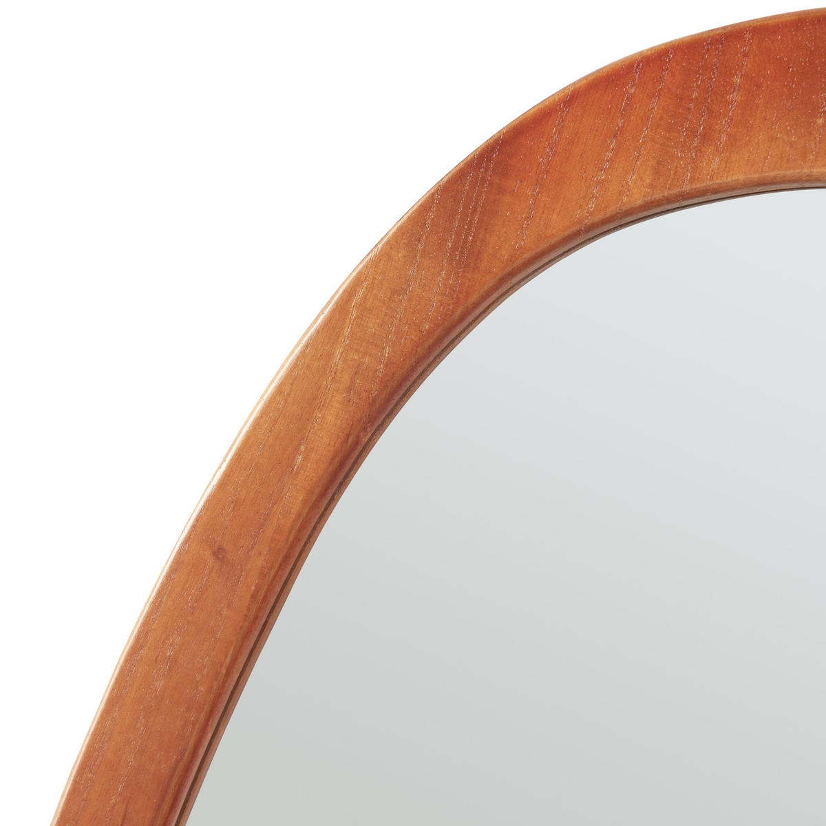 WANDSPIEGEL Jomala - Braun, Glas/Holz (60/2/70cm) - [en.casa]