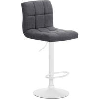 BARHOCKER Calma 94-114x46x47 cm hellgrau - Hellgrau, Textil (46/94/47cm) - furnicato