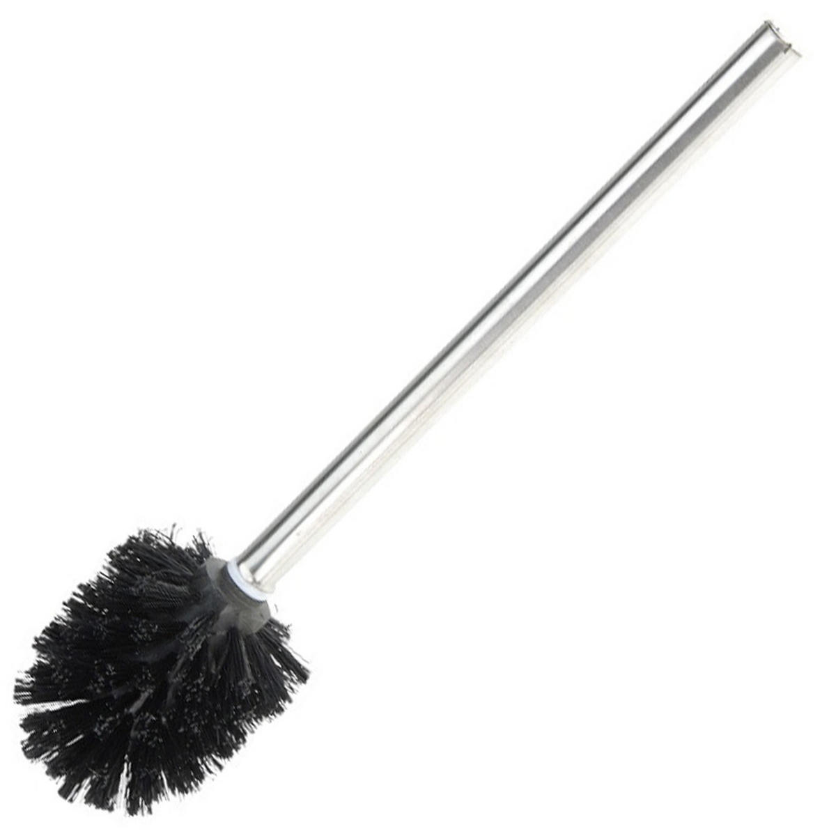 WC-BÜRSTE Eda Silber 8/8/35.3 cm Metall - Silberfarben, Metall (8/35.3/8cm) - Mondex