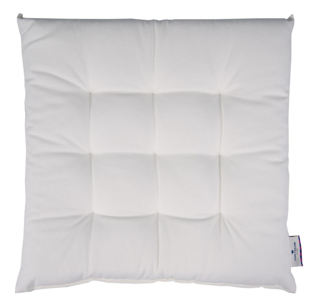 ZIERKISSENHÜLLE Dove sekt 40x40cm - Perlmutt, Textil (40/40cm) - Tom Tailor