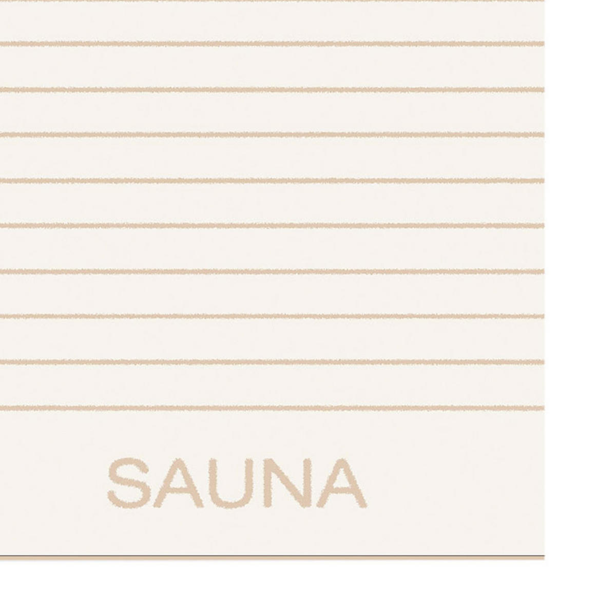 SAUNATÜCHER BALANCE DOUBLEFACE 6237 NATUR - 33 - Beige, Textil (80/200cm) - Cawoe