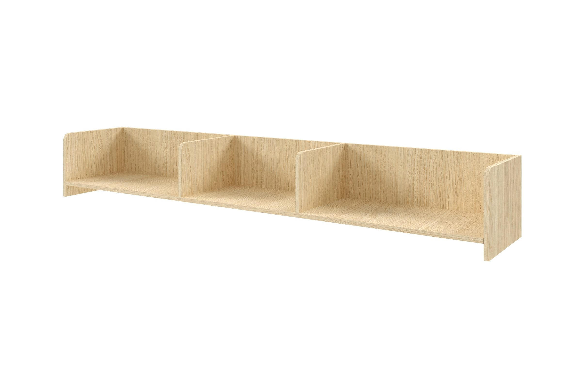 WANDREGAL PAURO 11 183/27/27 cm in Eiche Mavelie / Macadamia - Eichefarben/Beige, Holzwerkstoff (183/27/27cm) - Deine Möbel 24