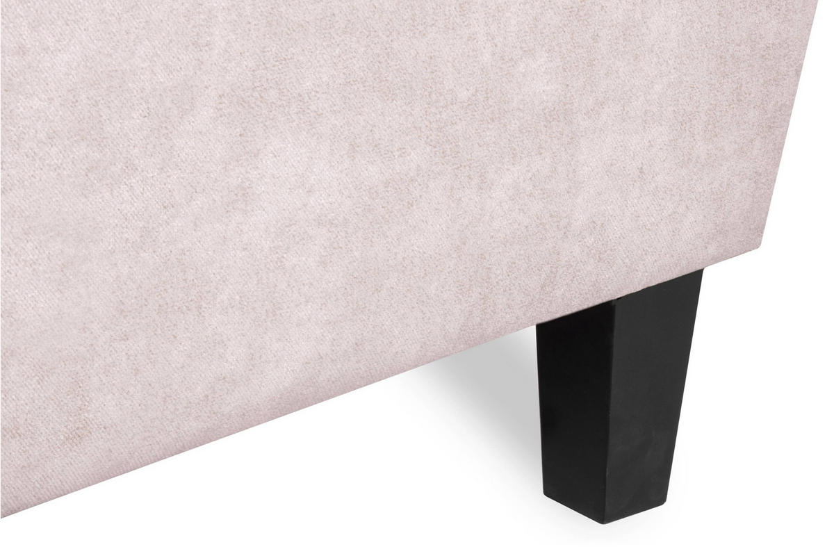OHRENSESSEL MILES Massivholzbeine, Beige - Beige, Holzwerkstoff/Buchenholz (82/105/97cm) - KONSIMO®