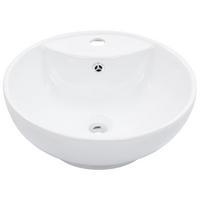 WASCHBECKEN Laird 46.5/46.5/18 cm - Weiß, Keramik (46.5/18/46.5cm) - Nettlife