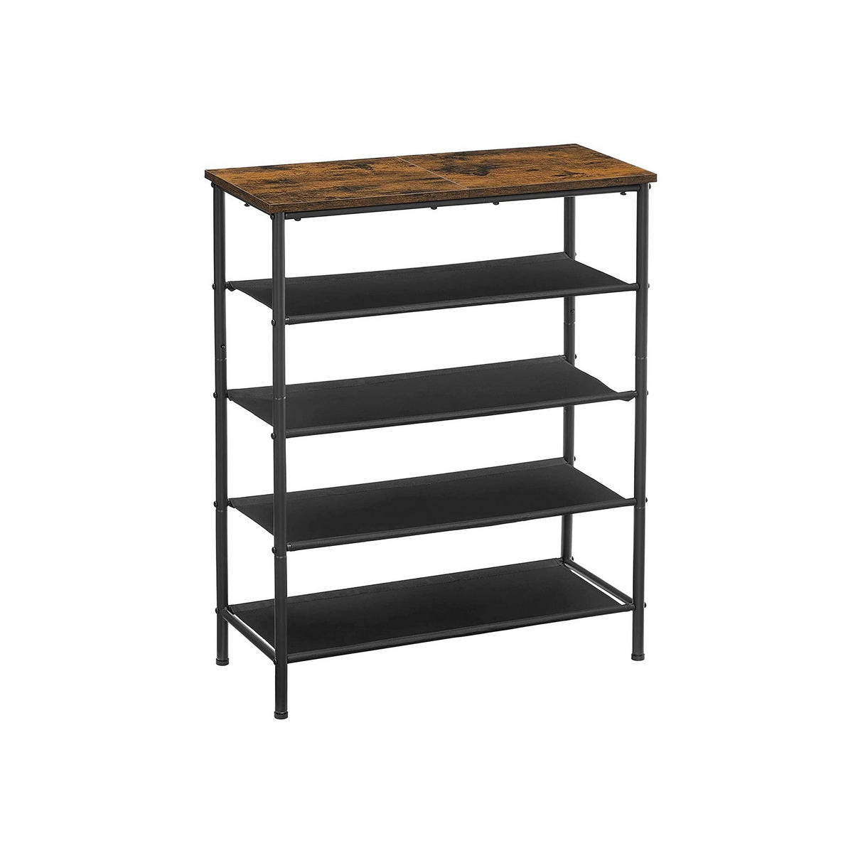 SCHUHREGAL - Braun, Holzwerkstoff (30/91/75cm) - Hansiro