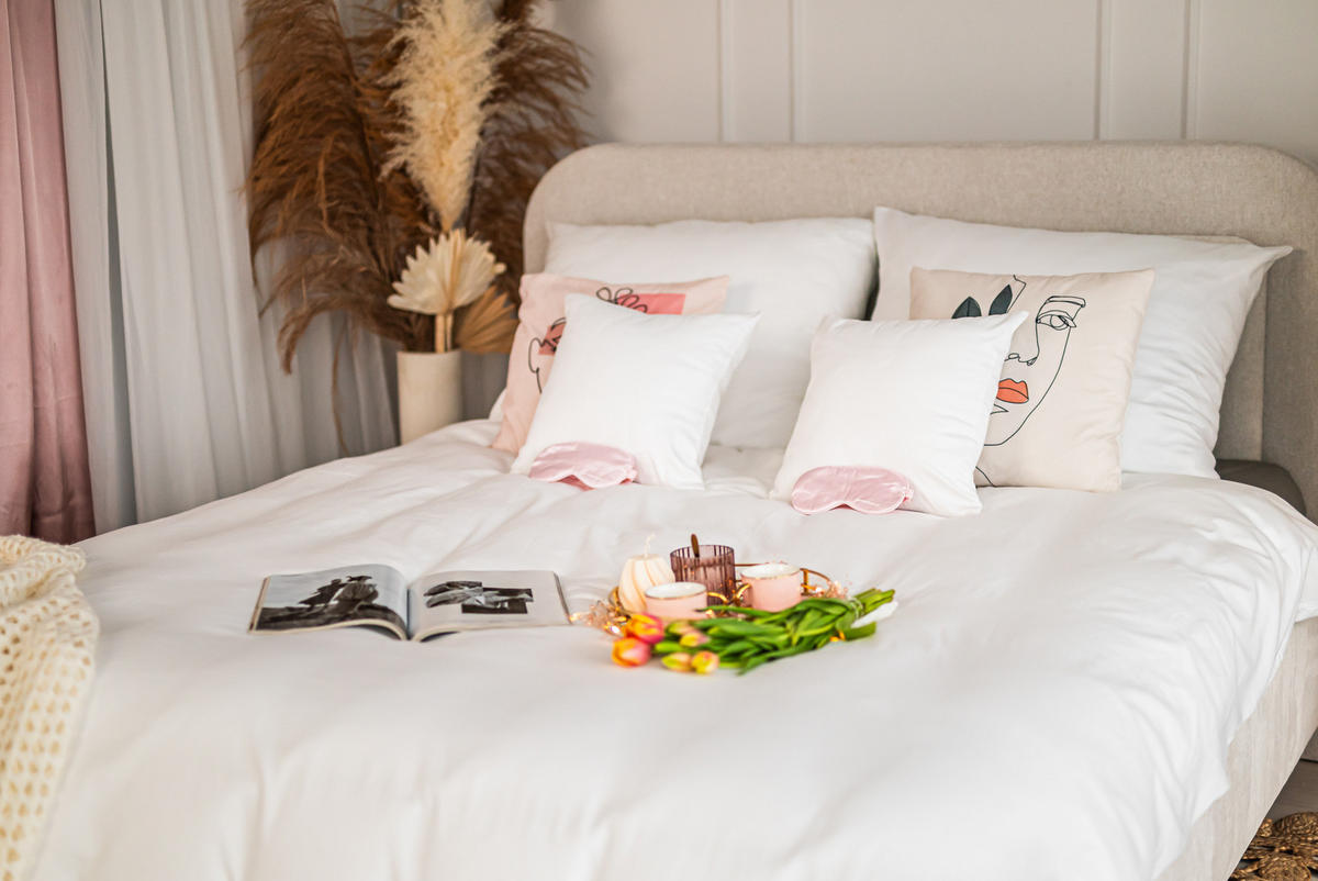 KOPFKISSEN Lyocell - Weiß, Textil (40/40cm) - Mr Mattress