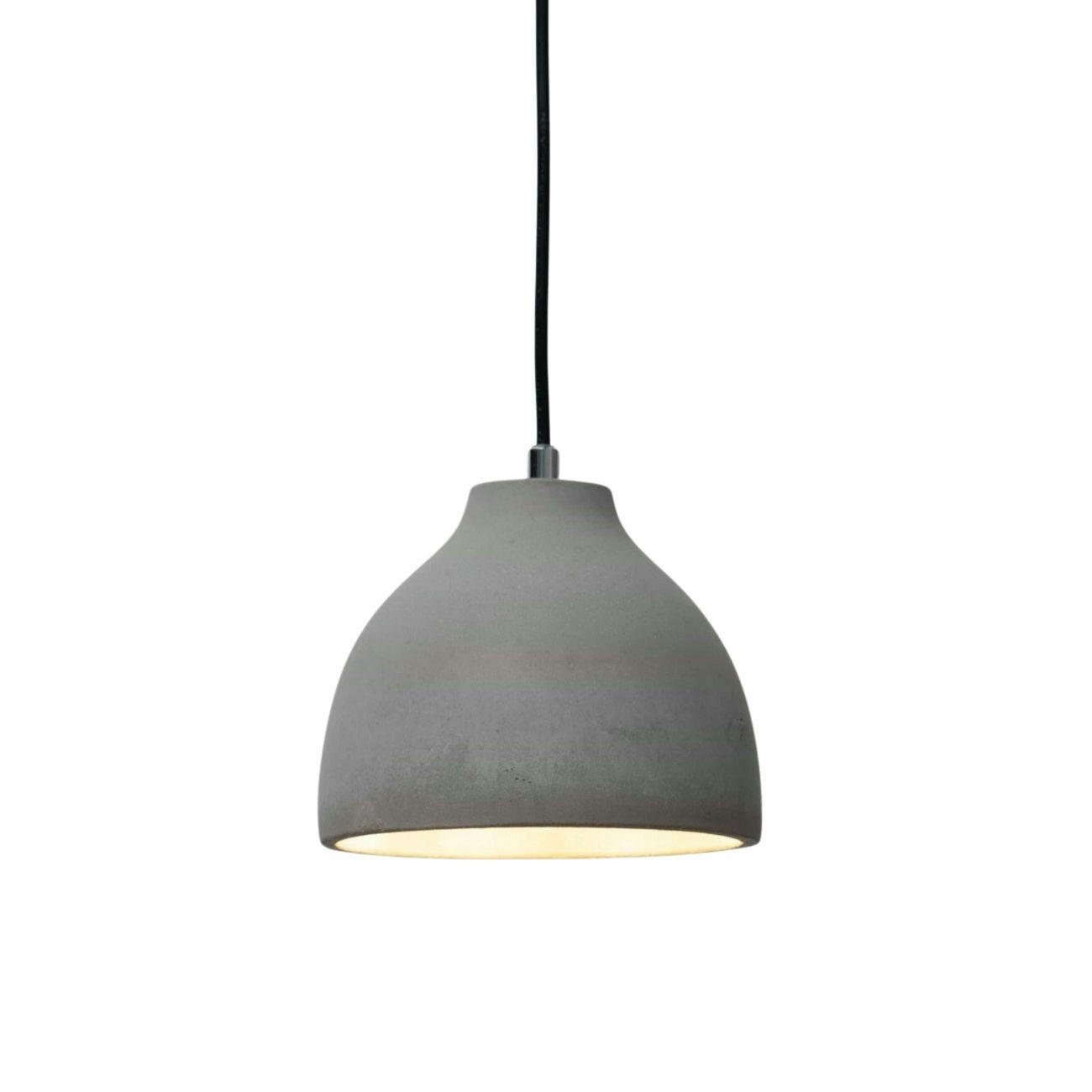 HÄNGELEUCHTE Exo, Grau, 14cm - Grau, Metall (14/17/14cm) - KOSILUM