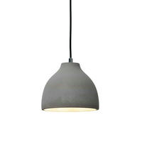 HÄNGELEUCHTE Exo, Grau, 17cm - Grau, Metall (17/17/14cm) - KOSILUM