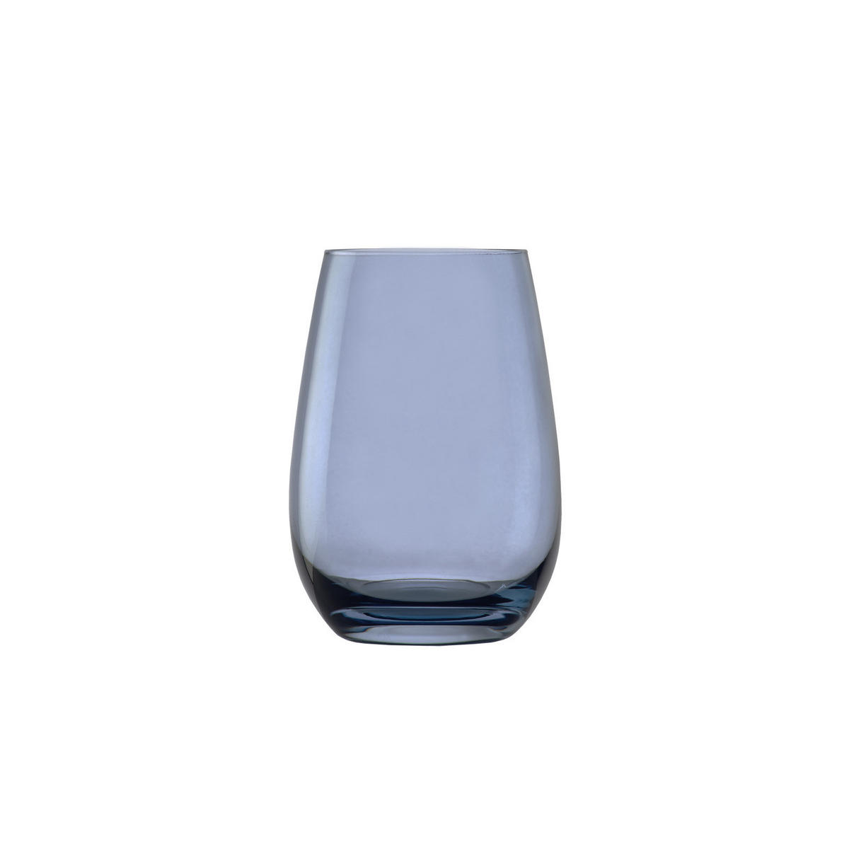 BECHER Elements Blaugrau 465 ml 6er Set - Blaugrau, Glas (0.465L) - Stölzle Lausitz