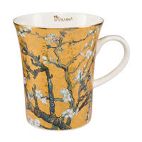 KÜNSTLERTASSE Mandelbaum , Vincent van Gogh, Porzellan, Gold, - Goldfarben, Keramik (0.35L) - Goebel