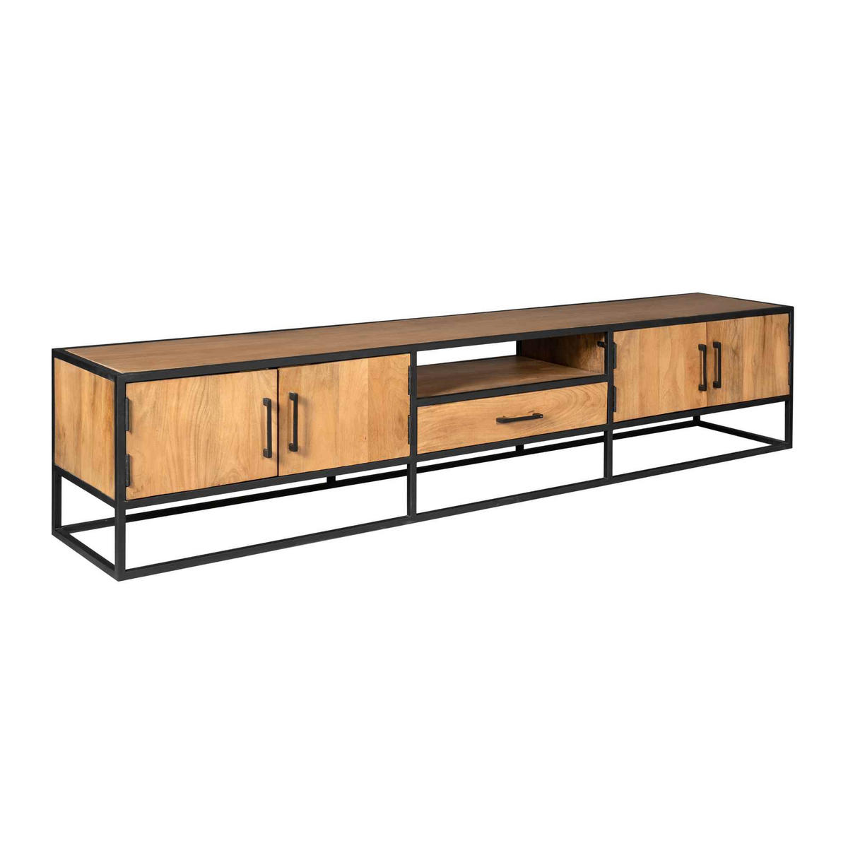 TV-MÖBEL Denver Braun 45/240/50 cm - Braun, Holz (240/50/45cm) - Starfurn