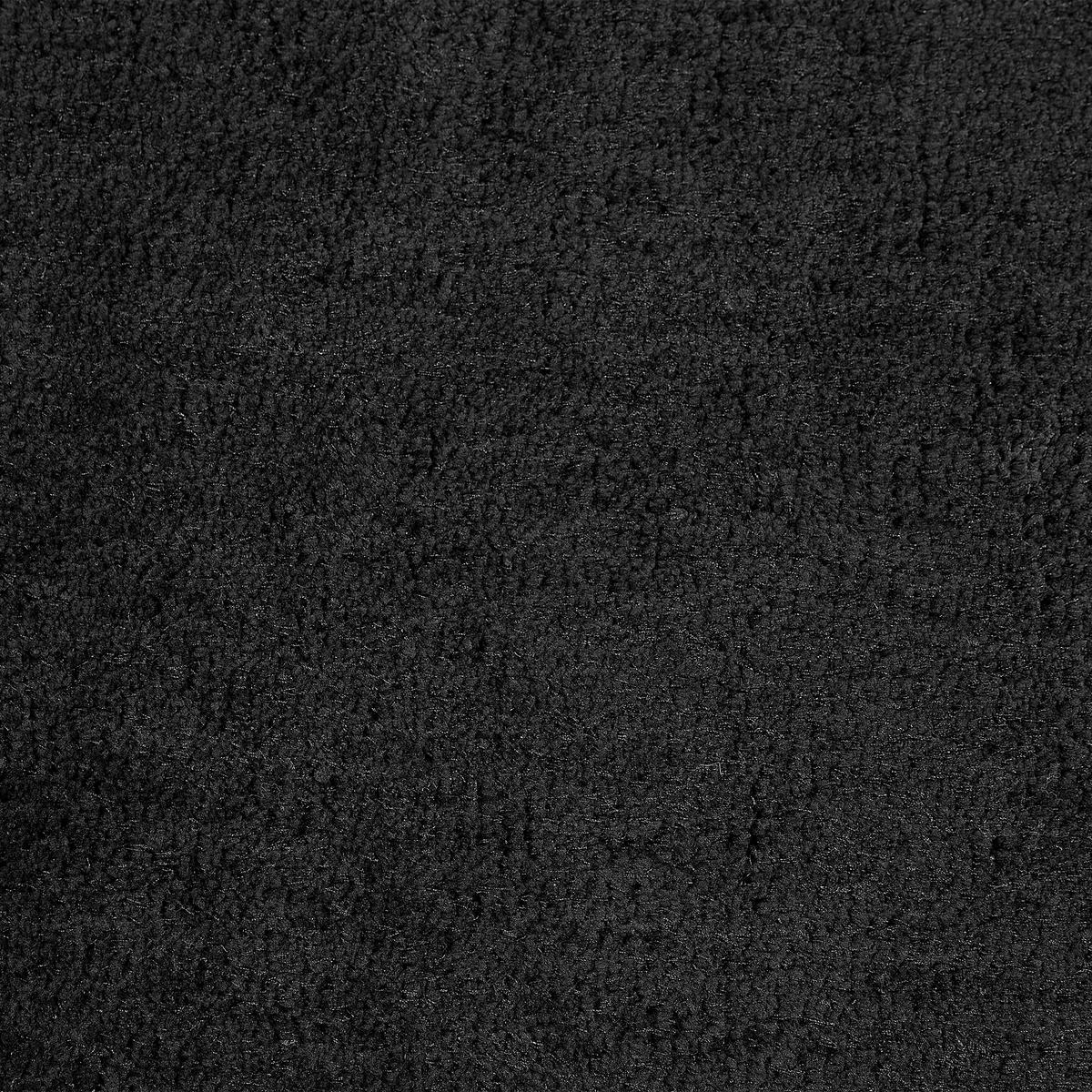 CHLUPATÝ KOBEREC SHAGGY Demre 150/80 cm - černá, plast (80/150cm) - Beliani