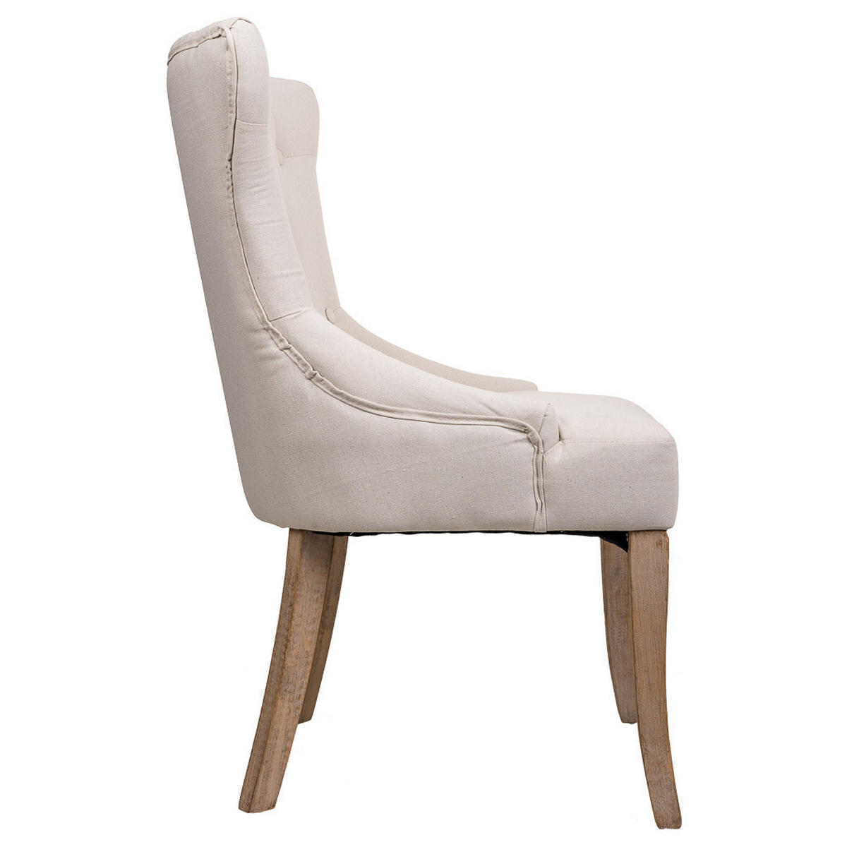 STUHL aus Holz, 52x45x50cm - Beige, Naturmaterialien (52/97/45cm) - Wanderlust