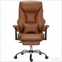 CHEFSTUHL Braun 77/71/125,5 cm - Braun, Metall (35.5/125.5/77cm) - PANGIVO