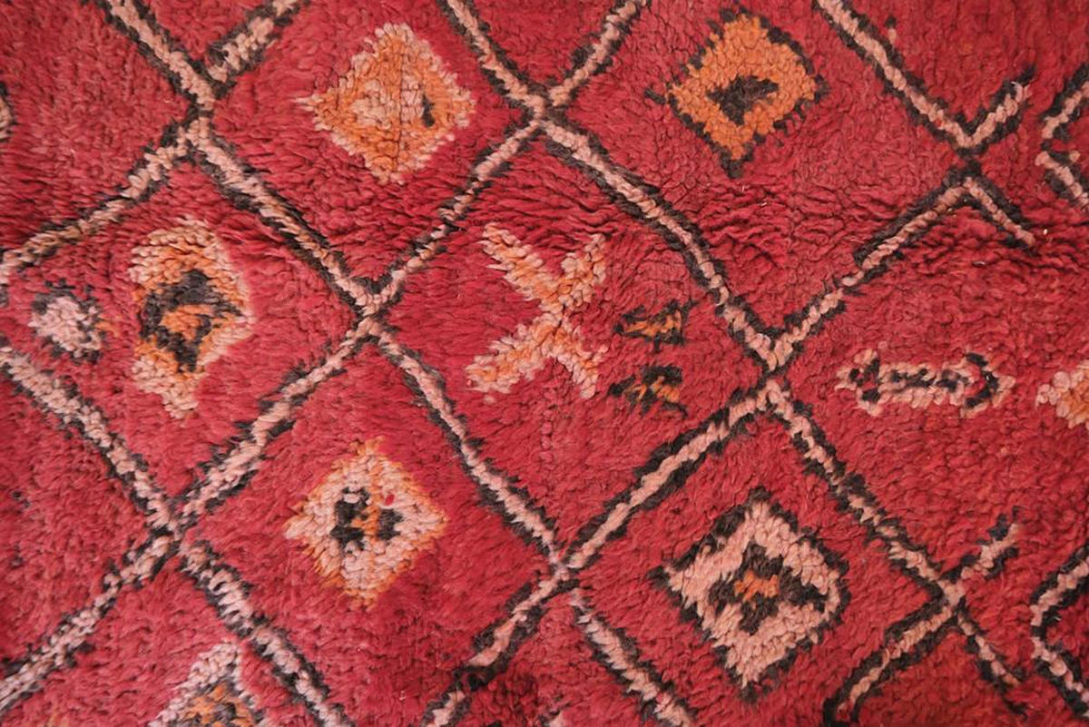 BERBERTEPPICH aus reiner Wolle 197x 313 cm - Multicolor, Naturmaterialien (197/313cm) - AFK Living