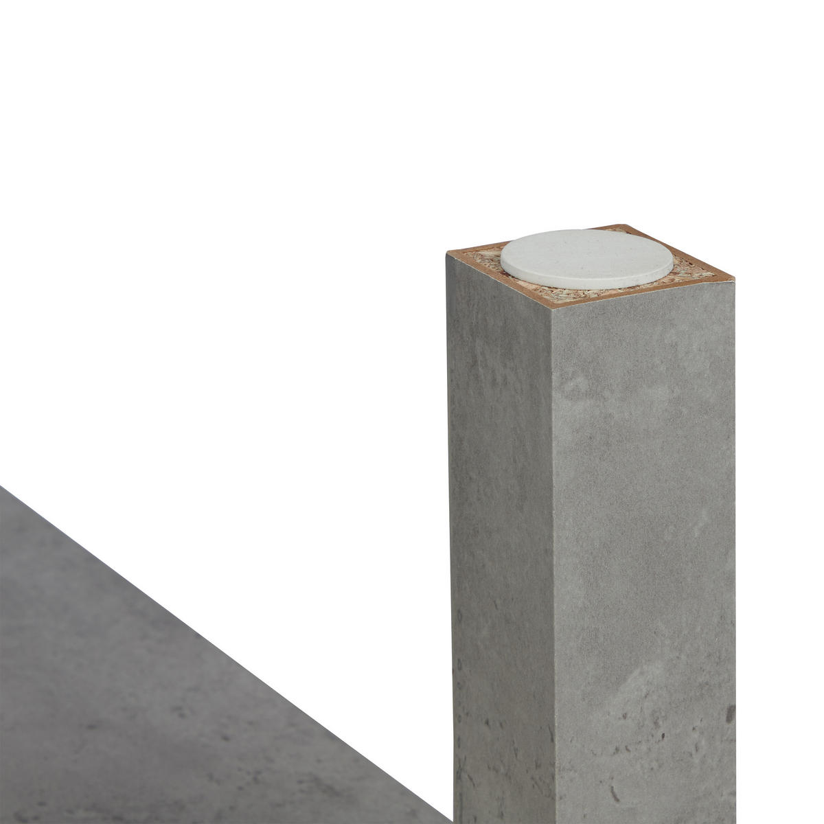 COUCHTISCH - Grau, Holzwerkstoff (55/90/45cm) - Relaxdays