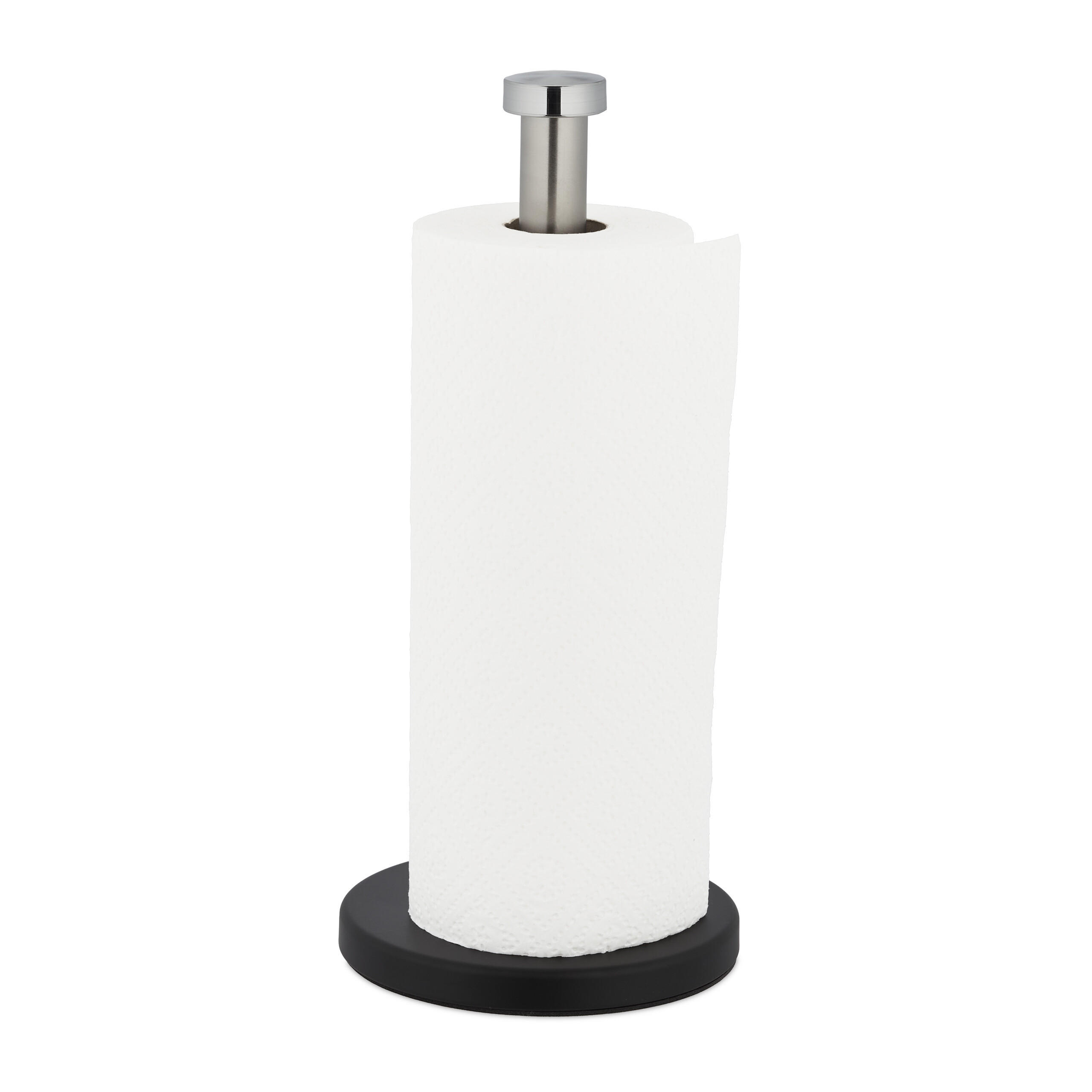 KÜCHENROLLENHALTER - Multicolor, Metall (15/33/15cm) - Relaxdays