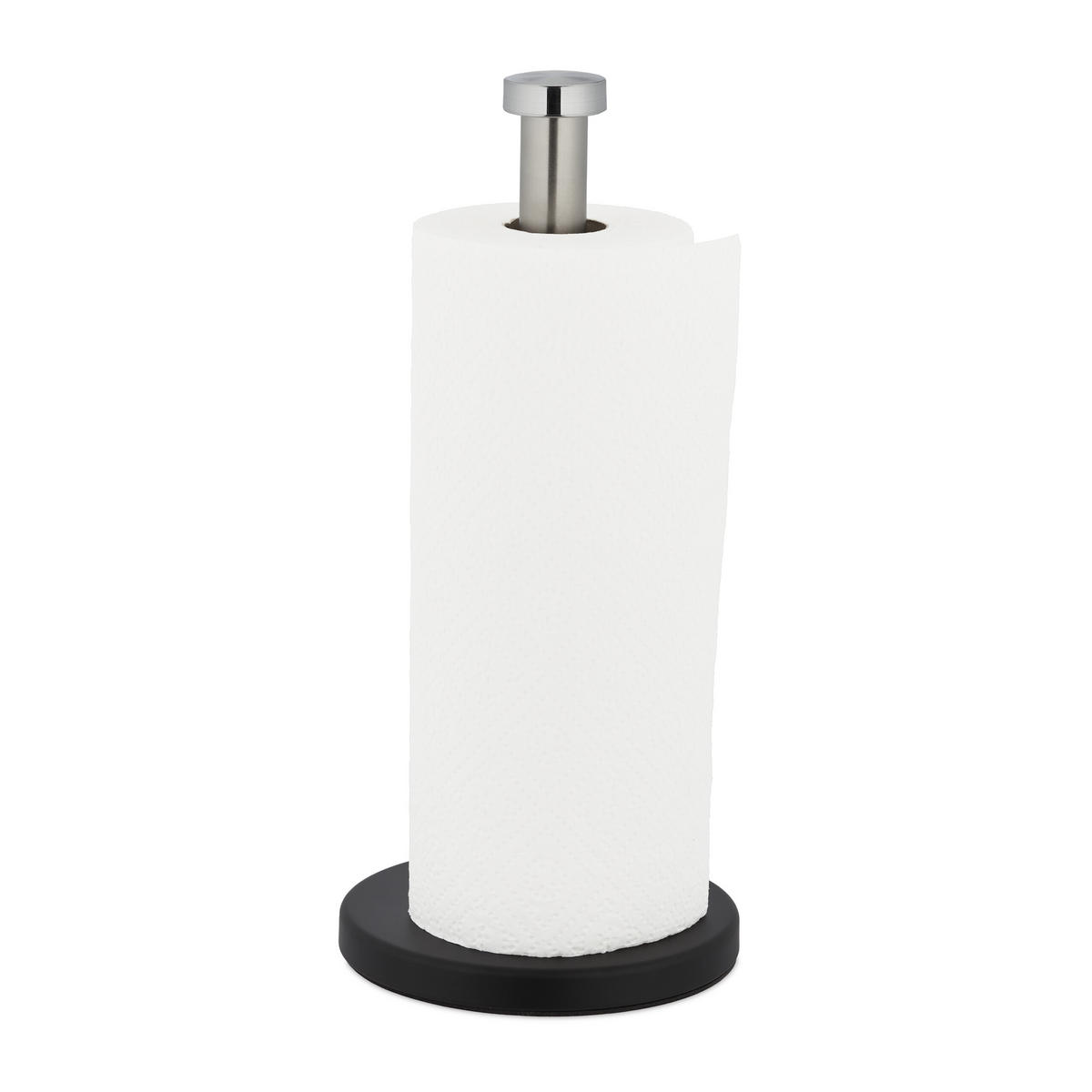 KÜCHENROLLENHALTER - Multicolor, Metall (15/33/15cm) - Relaxdays