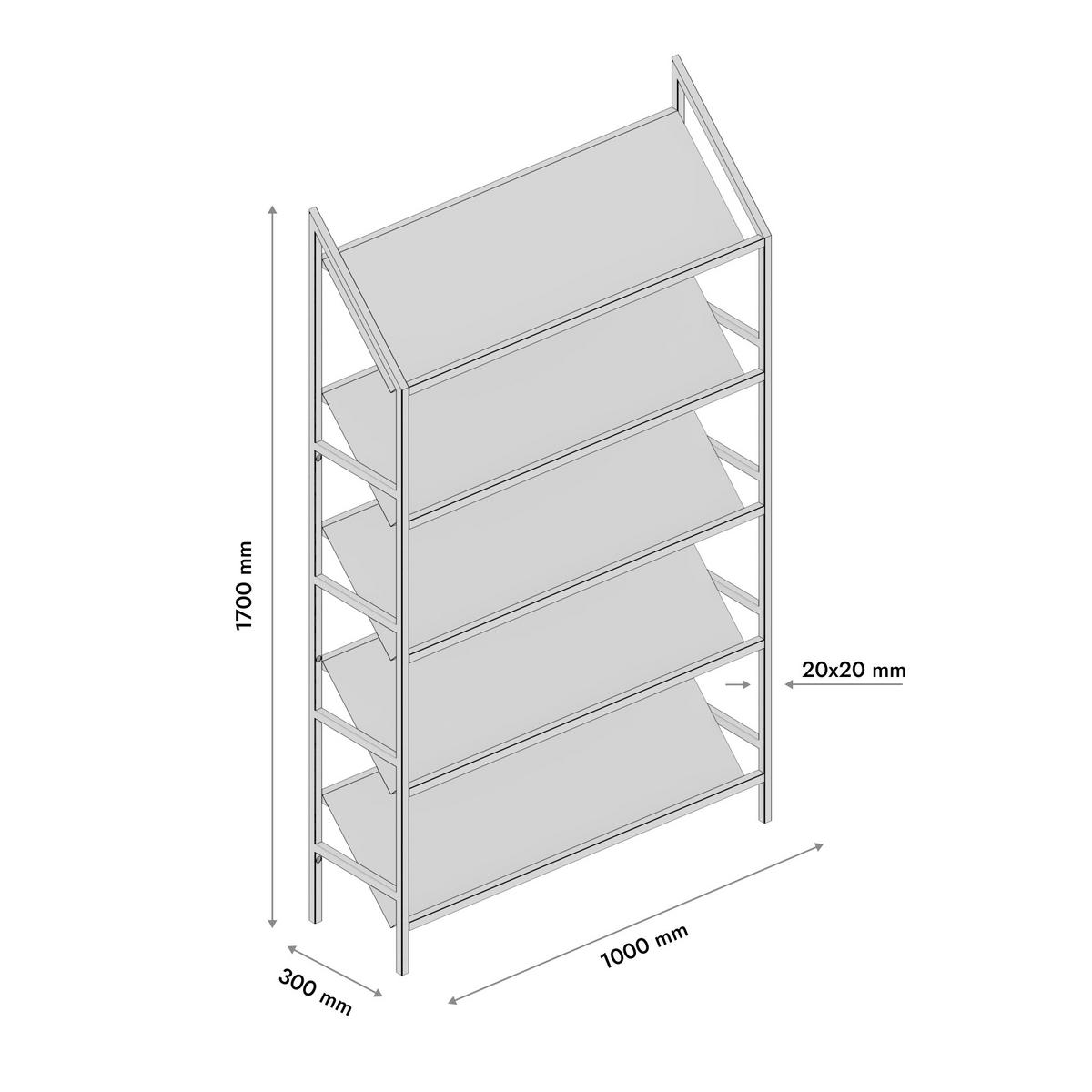 WEINREGAL für 60 Flaschen aus Metall, schwarz Bordeaux - Schwarz, Metall (100/170/30cm) - Metalo Pro