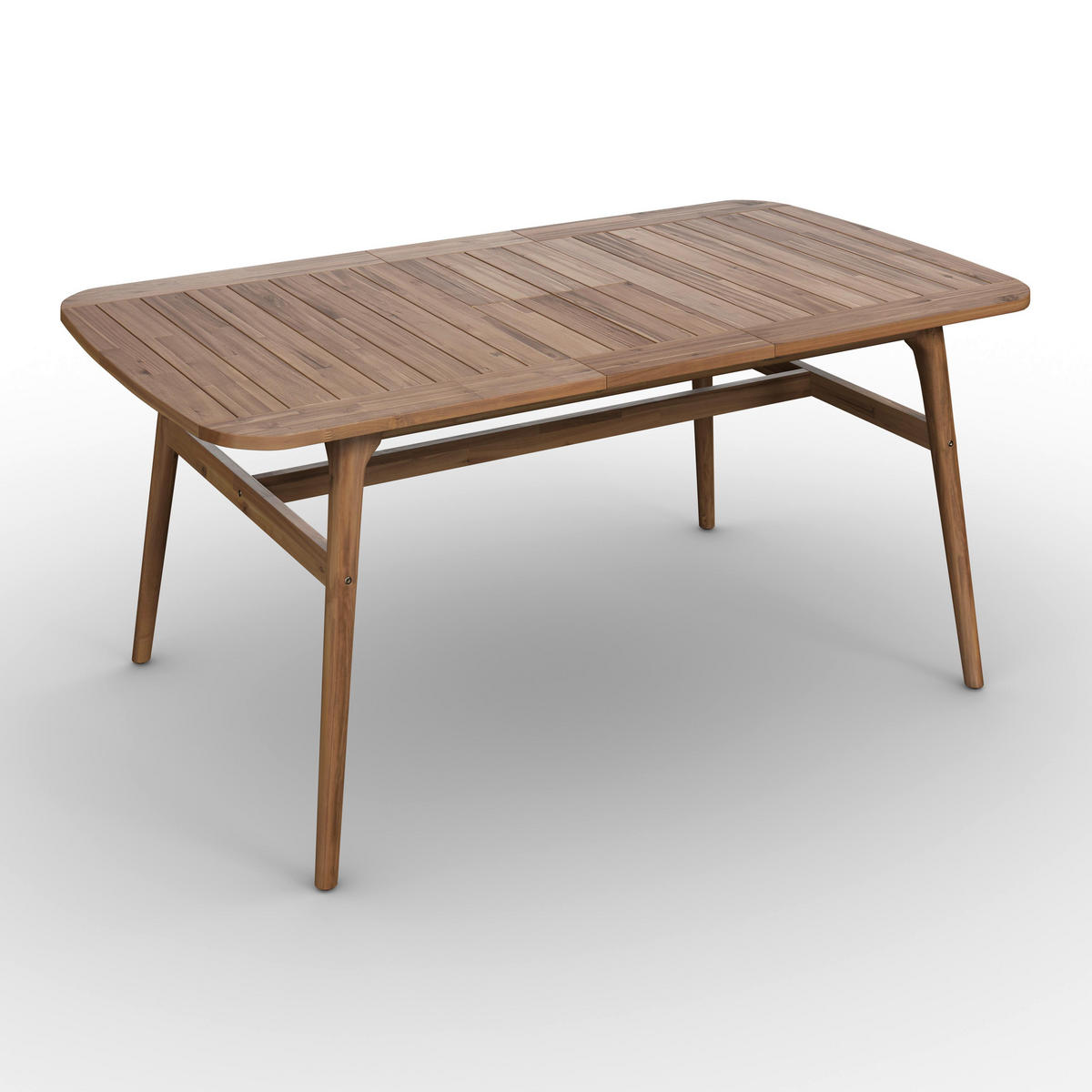 GARTENTISCH Nicola Walnuss- farben Akazie ausziehbar - Walnussfarben, Holz (200/100/76cm)