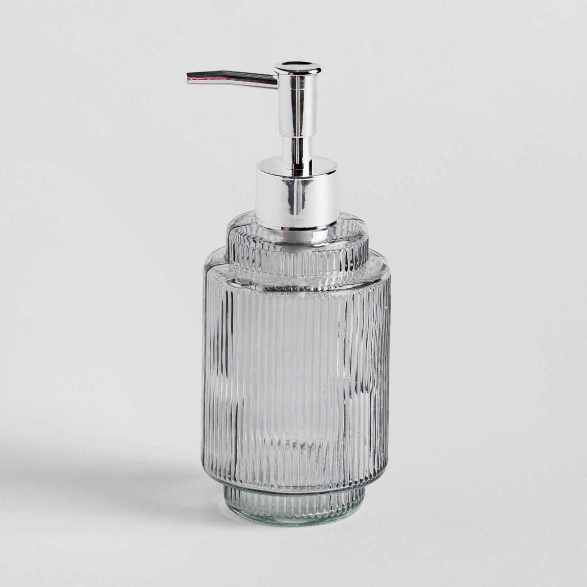 SEIFENSPENDER Ryflos - Grau, Glas (7/18.5/7cm) - home&you