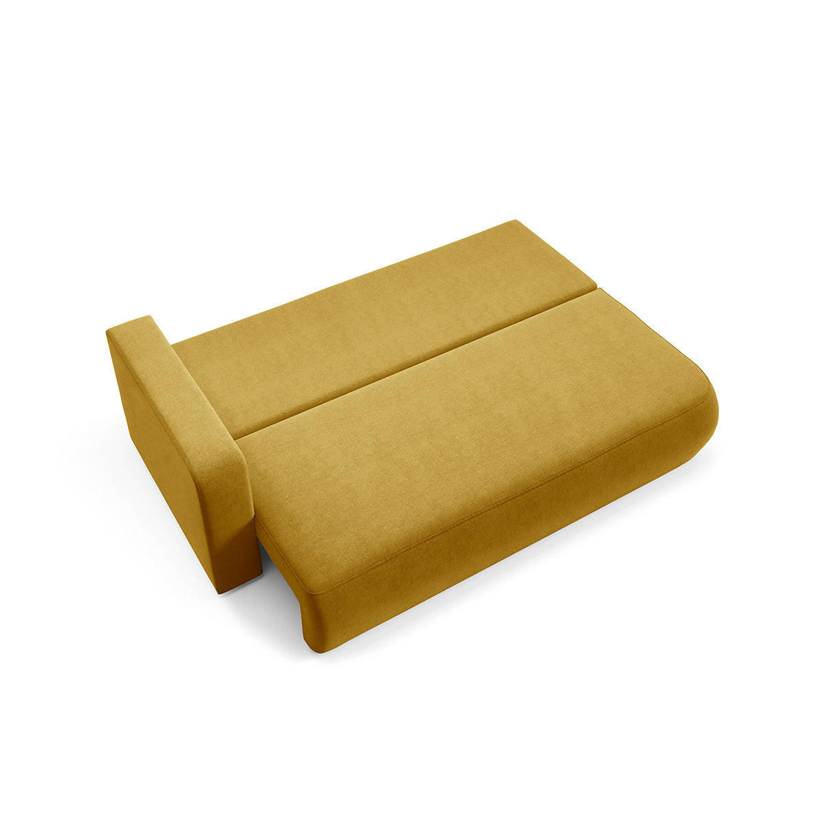 SOFA Antonio 3 Sitzplätze Gelb - Gelb, Holz (228/82/106cm) - Petits-meubles