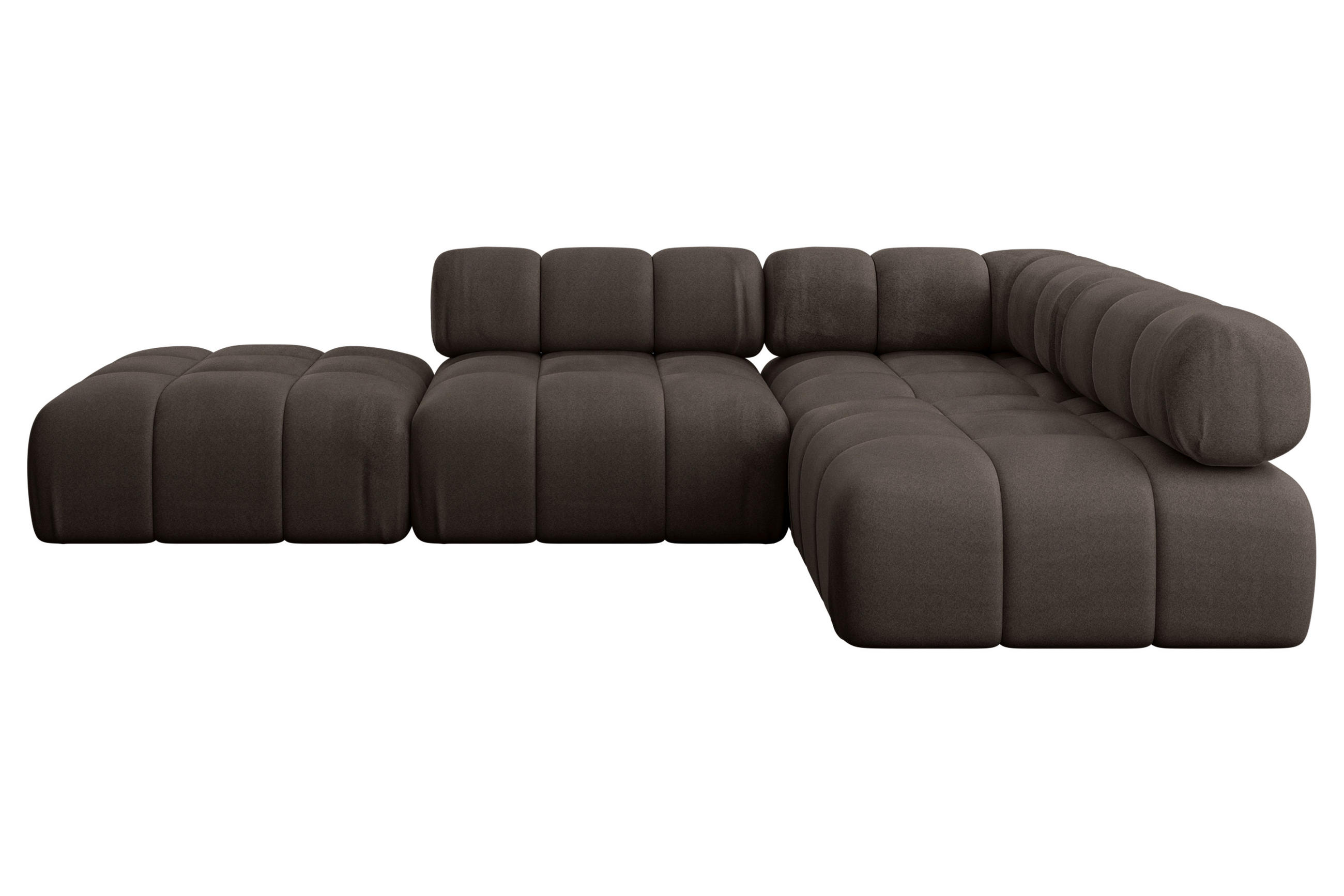 Altdecor Ecksofa Braun 285x190 cm