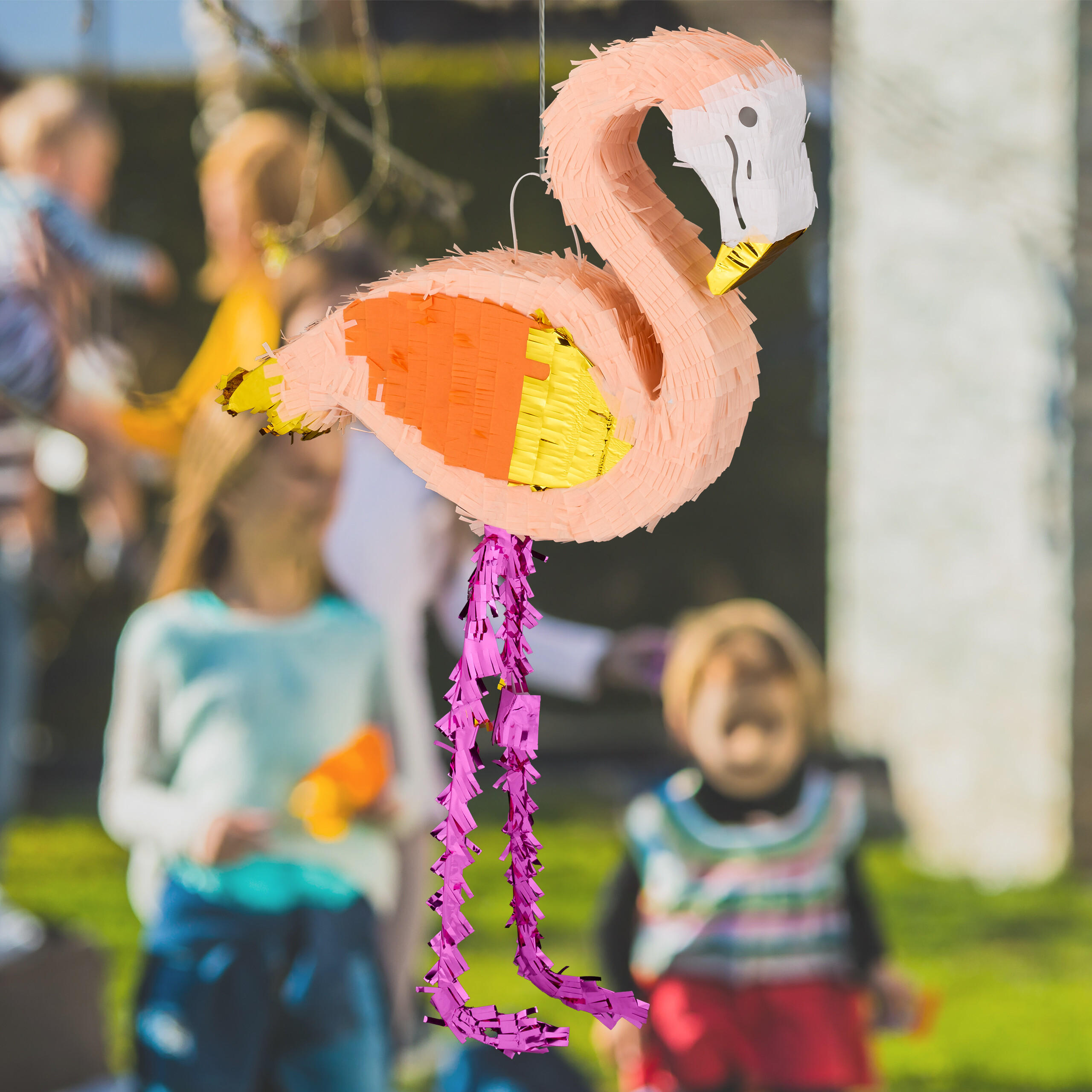 PINATA - Multicolor, Papier/Wellpappe (44/81/8cm) - Relaxdays