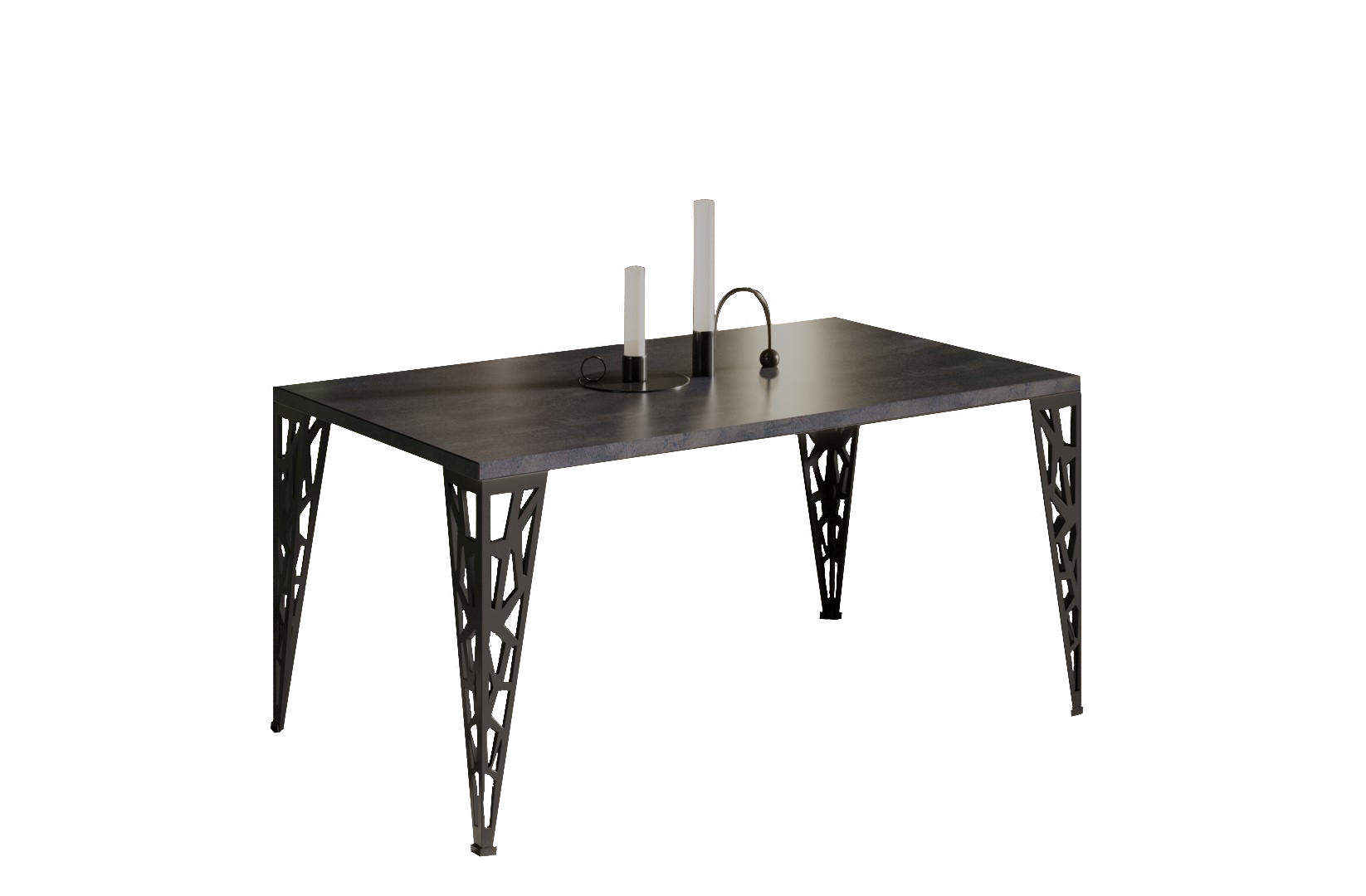 COUCHTISCH Monza - Graphitfarben, Holzwerkstoff (100/60/51cm) - Endo-Moebel
