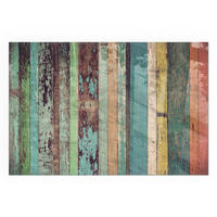 GLASPLATTE für Kamin 120x80 cm - Türkis, Glas (120/80/0.4cm) - TULUP