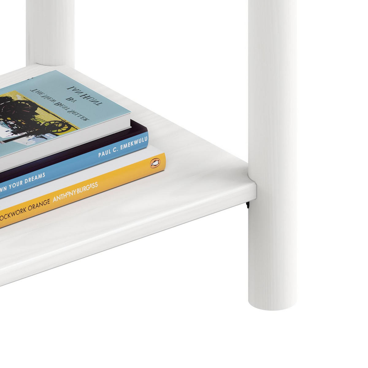 NACHTTISCH APOANA weiß - Weiß, Holz (45/55/35cm) - IDIMEX