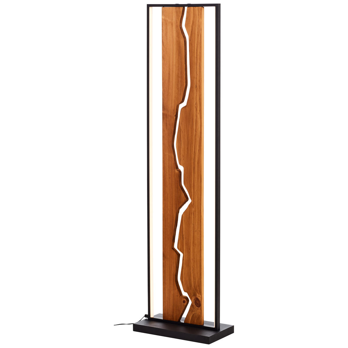 STEHLAMPE Thunder G80111/76 - Schwarz, Holz (15/33/120cm) - Brilliant