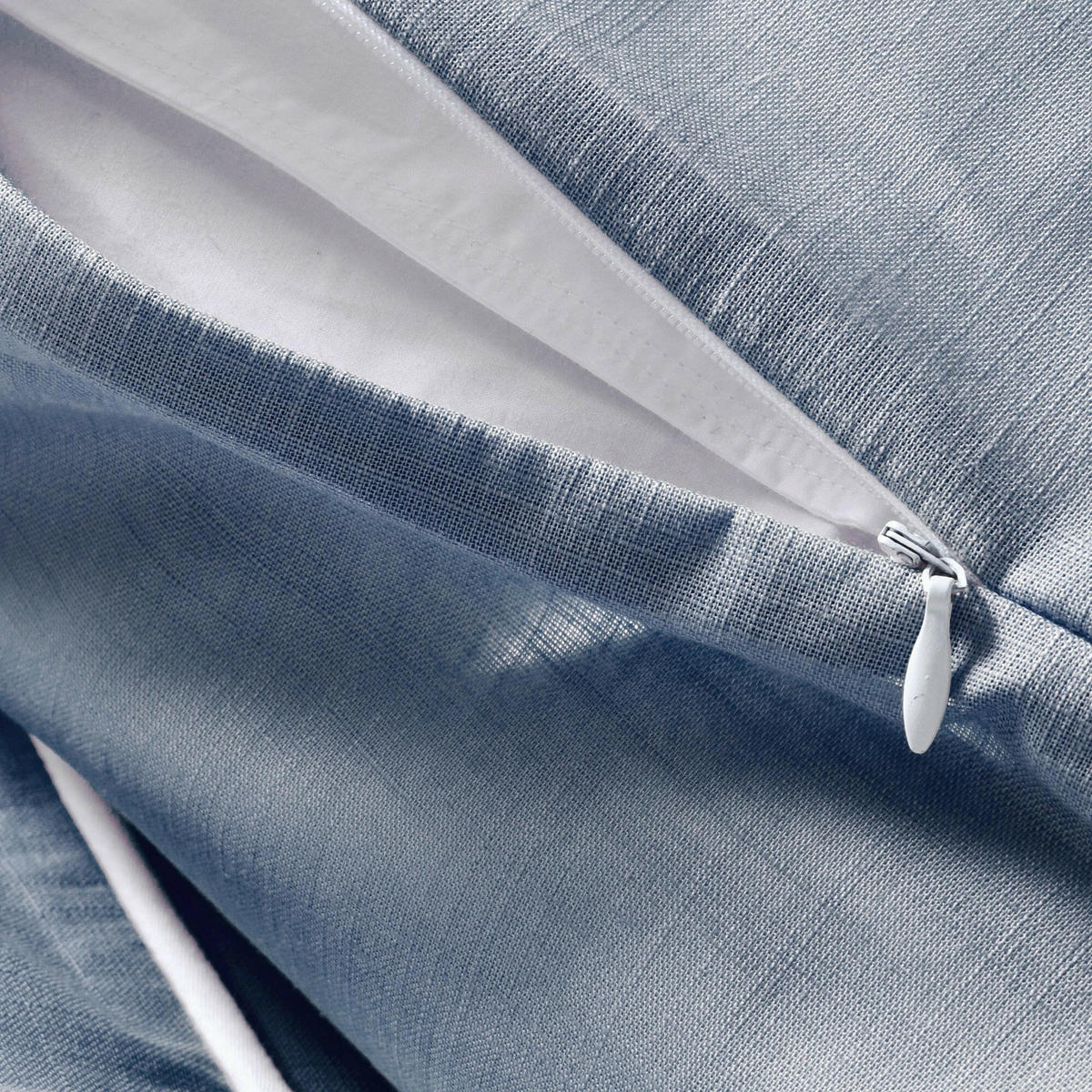 BABYBETTWÄSCHE Blau Grau - Blau, Textil (80/80cm) - nordic coast company