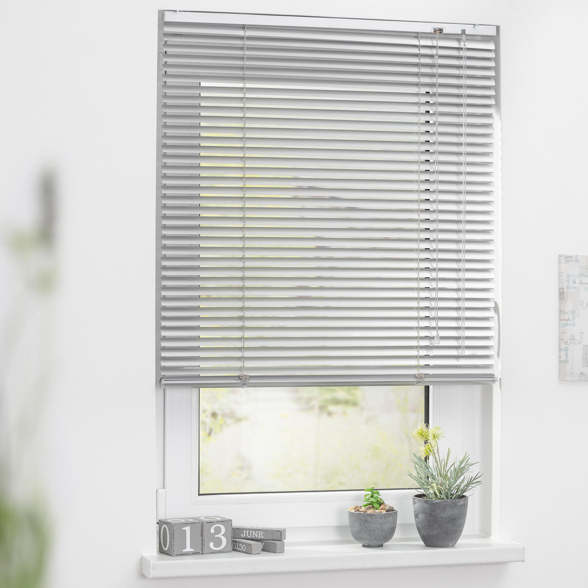 JALOUSIE ALUMINIUM - Silberfarben, Metall (80/220cm) - Lichtblick Original