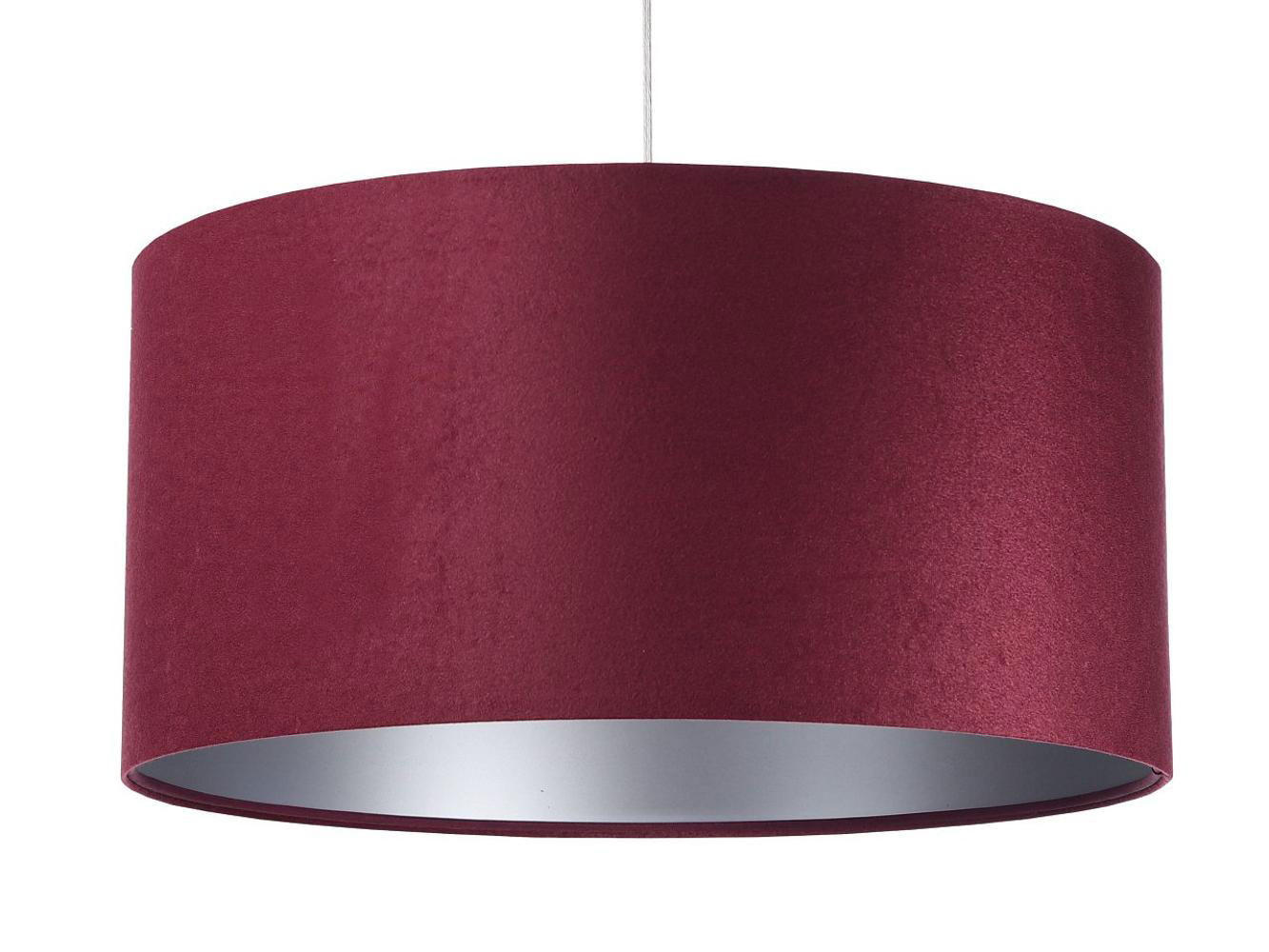 HÄNGELEUCHTE Lila 40/20 cm - Silberfarben/Lila, Kunststoff (40/0.6/20cm) - ONZENO