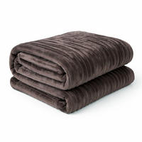 TAGESDECKE Wende-Design 200x220cm Granit - Grau, Kunststoff/Textil (220/200cm)