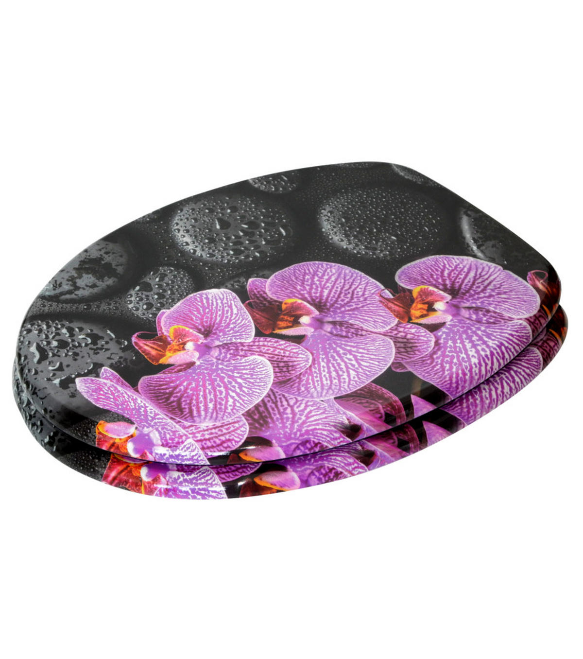 WC-SITZ Madeira - Violett, Holzwerkstoff (38/6/47cm) - Sanilo