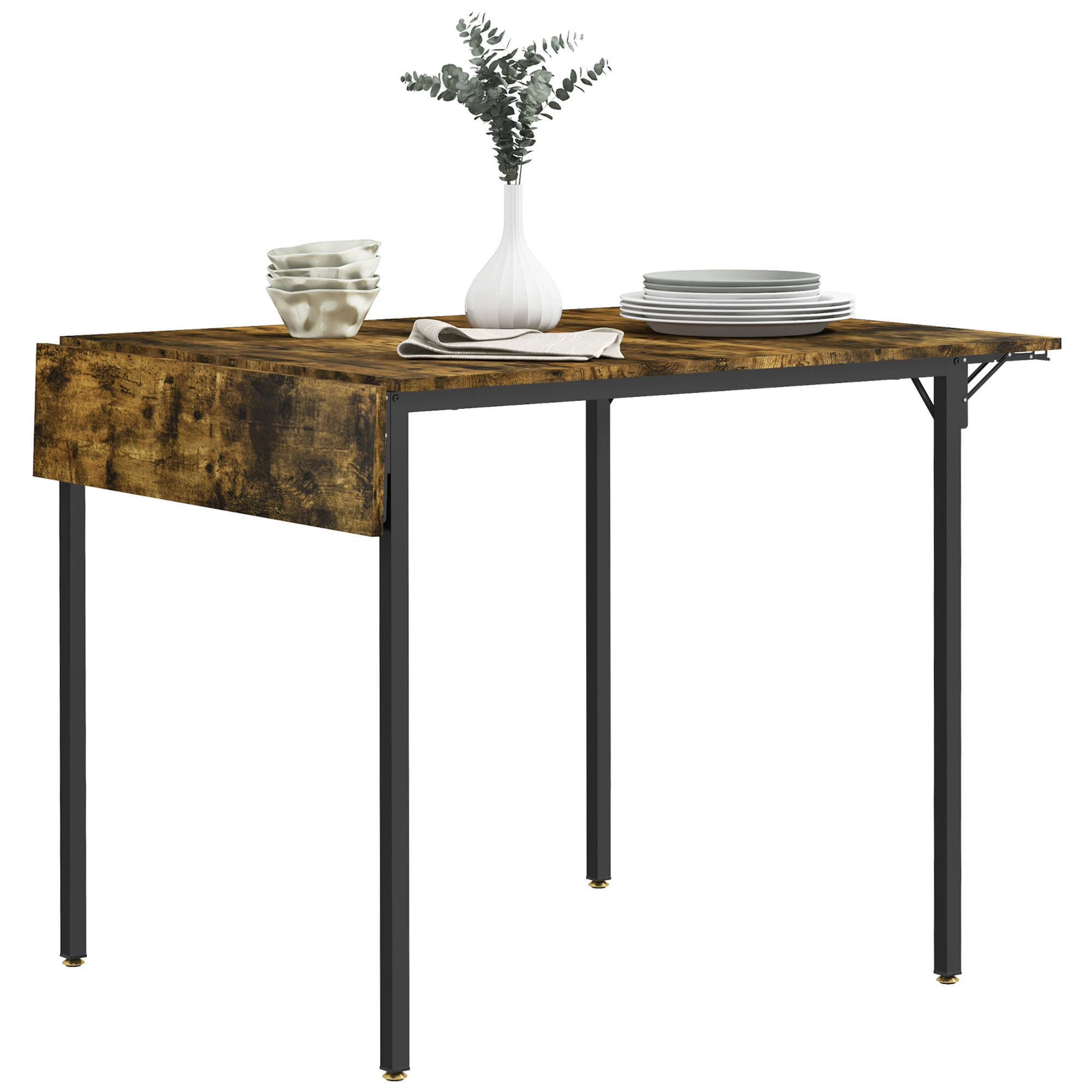 ESSTISCH Braun 1 Stück - Braun, Kunststoff (120/79/79cm) - GiPP