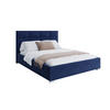 POLSTERBETT APOLLO - Dunkelblau, Holzwerkstoff (120/200cm) - FDM