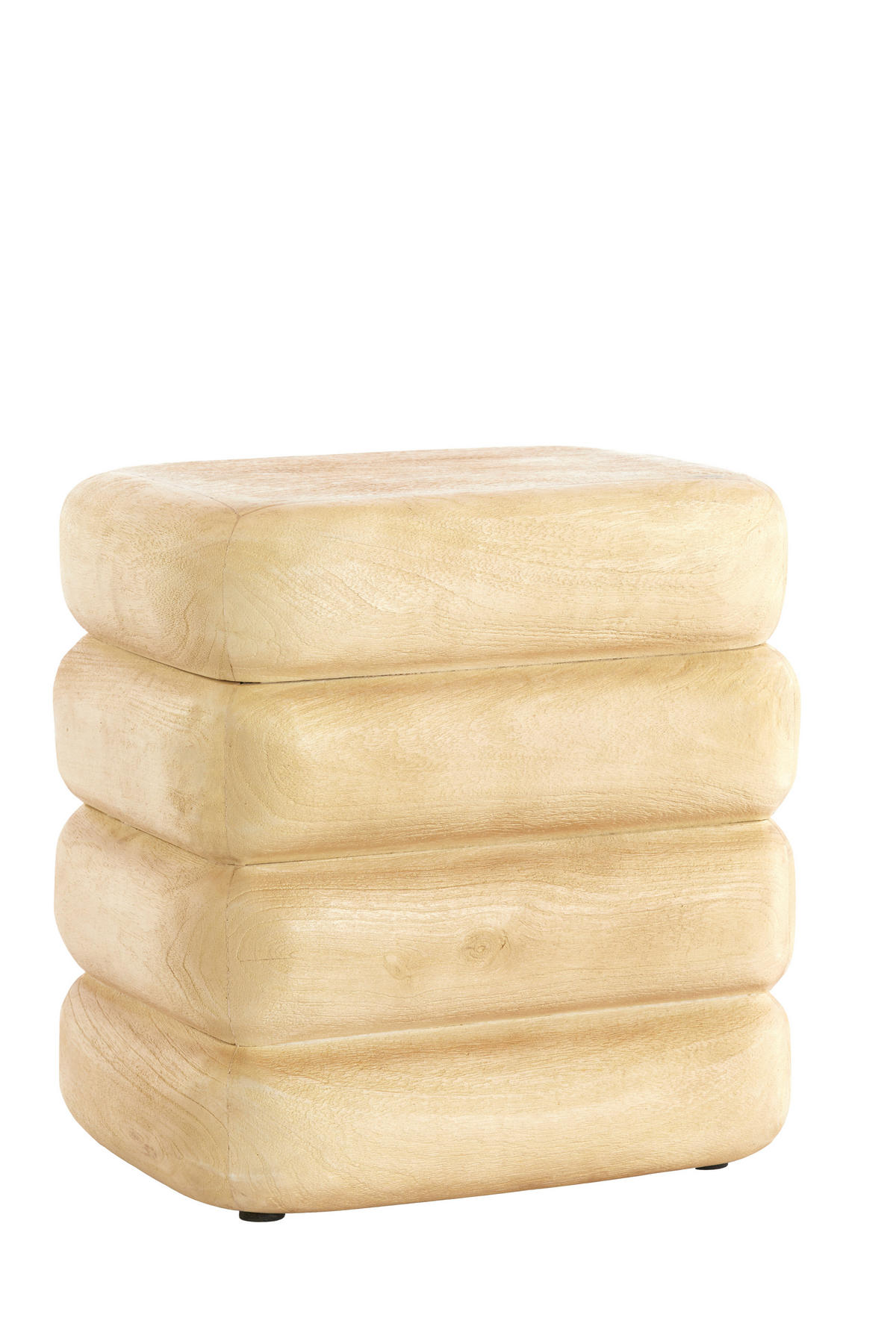 BEISTELLTISCH Freyja Braun 40/30/40 cm - Hellbraun, Holz (40/30/40cm) - Light & Living