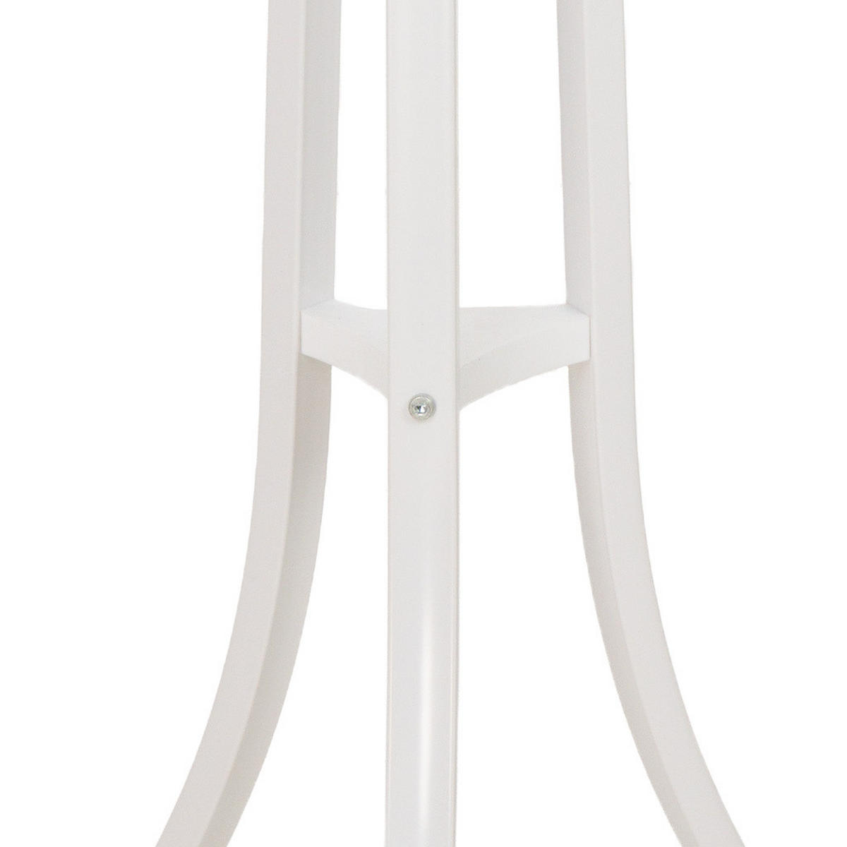 GARDEROBENSTÄNDER aus metall 177x63x51cm - Weiß, Metall (177/51/63cm) - Wanderlust