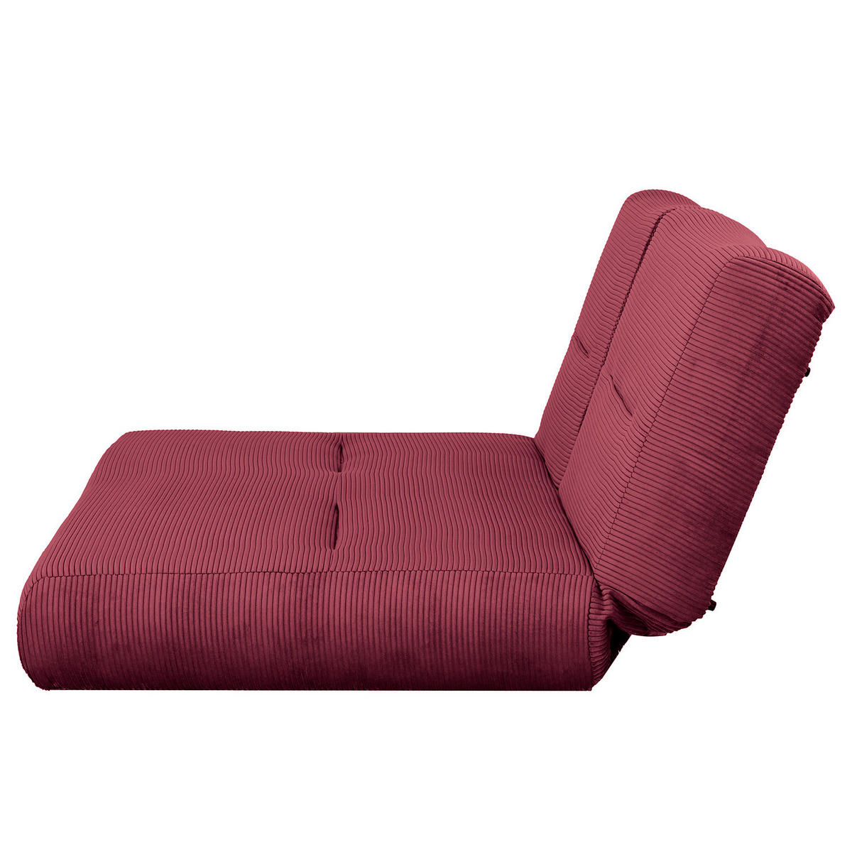 SCHLAFSOFA - Cordstoff - Beere, Textil (159/88/160cm) - home24