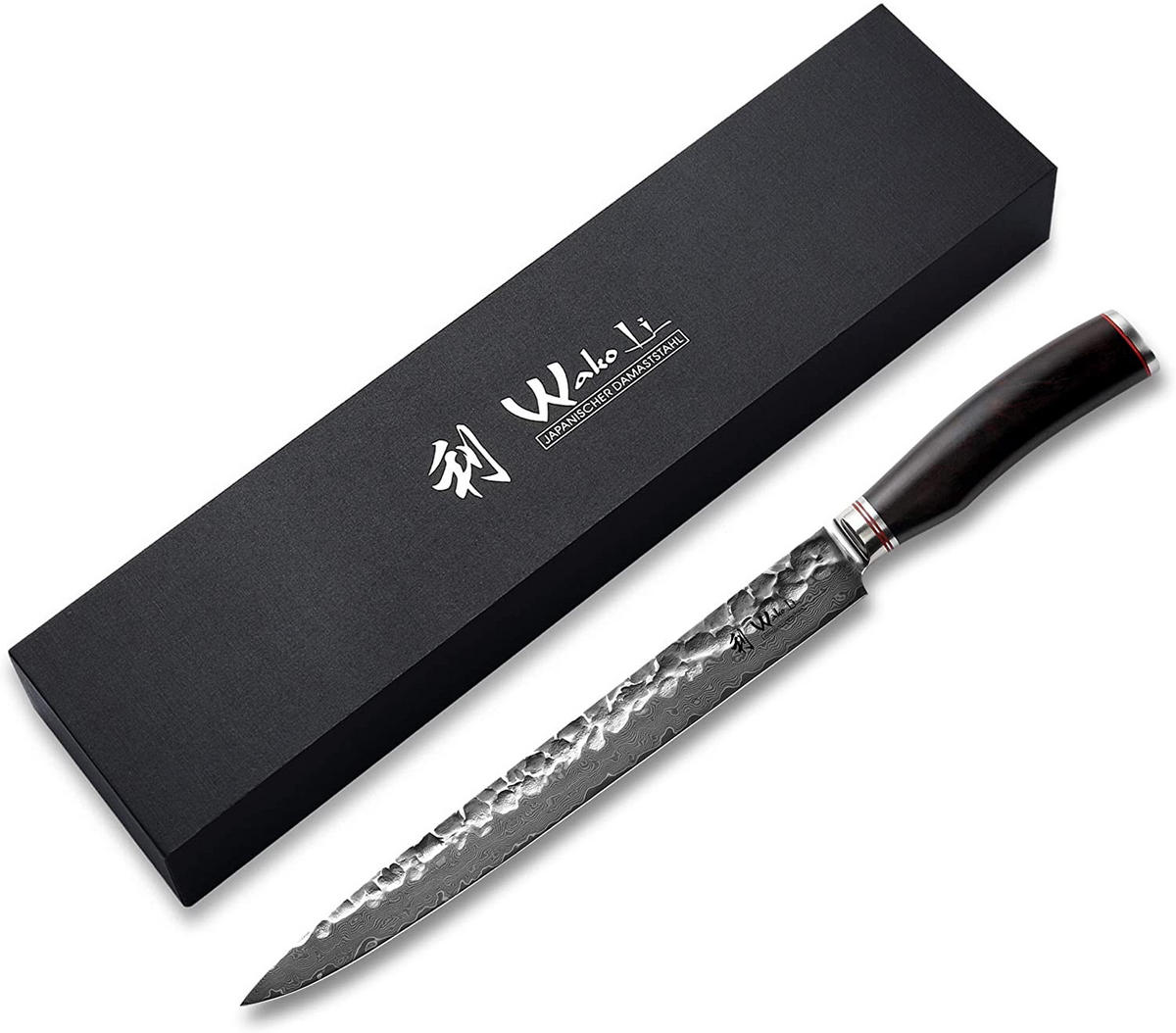 SASHIMIMESSER 25 cm - Schwarz, Holz/Metall (39cm) - Wakoli