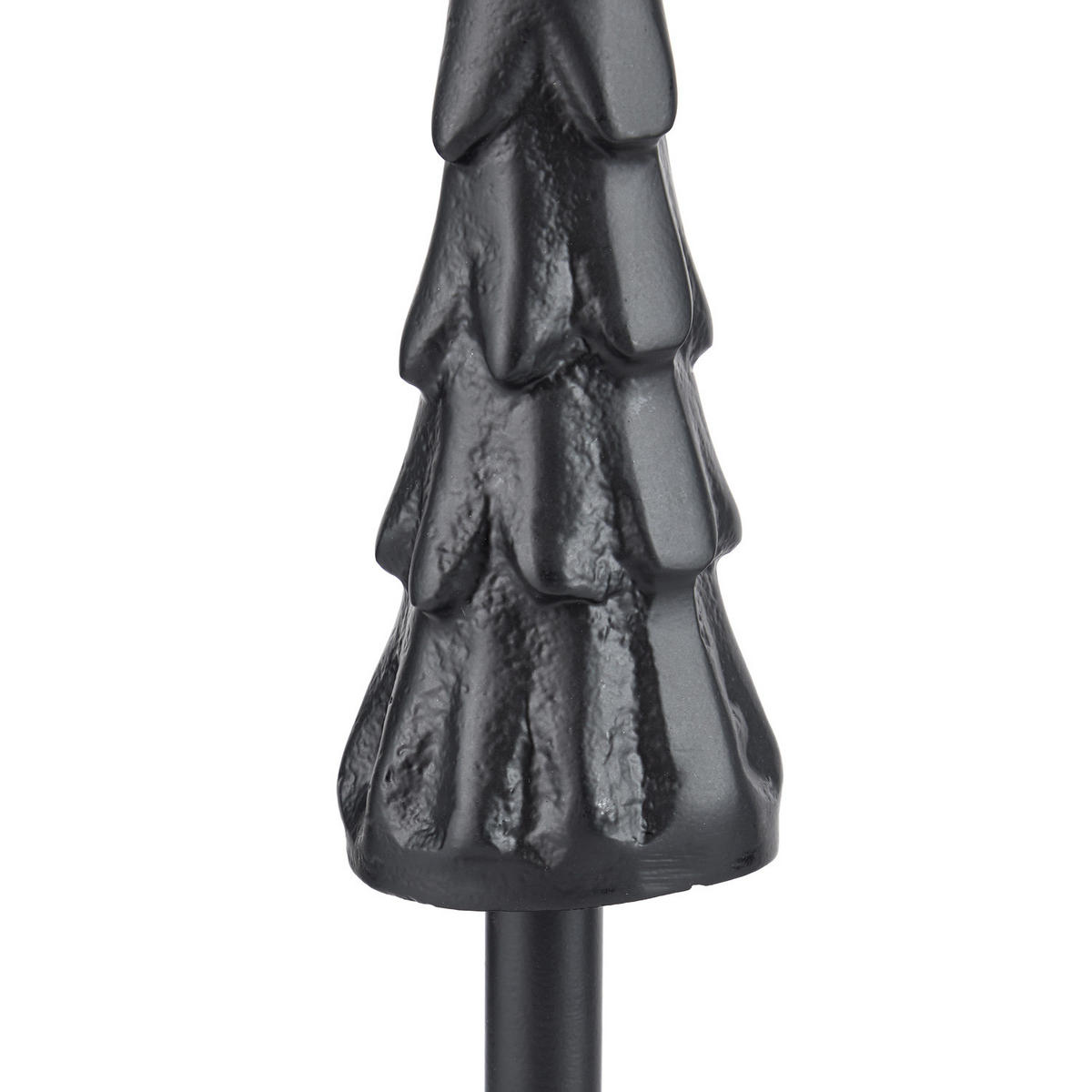 DEKO-TANNE Black Forest - Schwarz, Metall (8/25/8cm) - Butlers