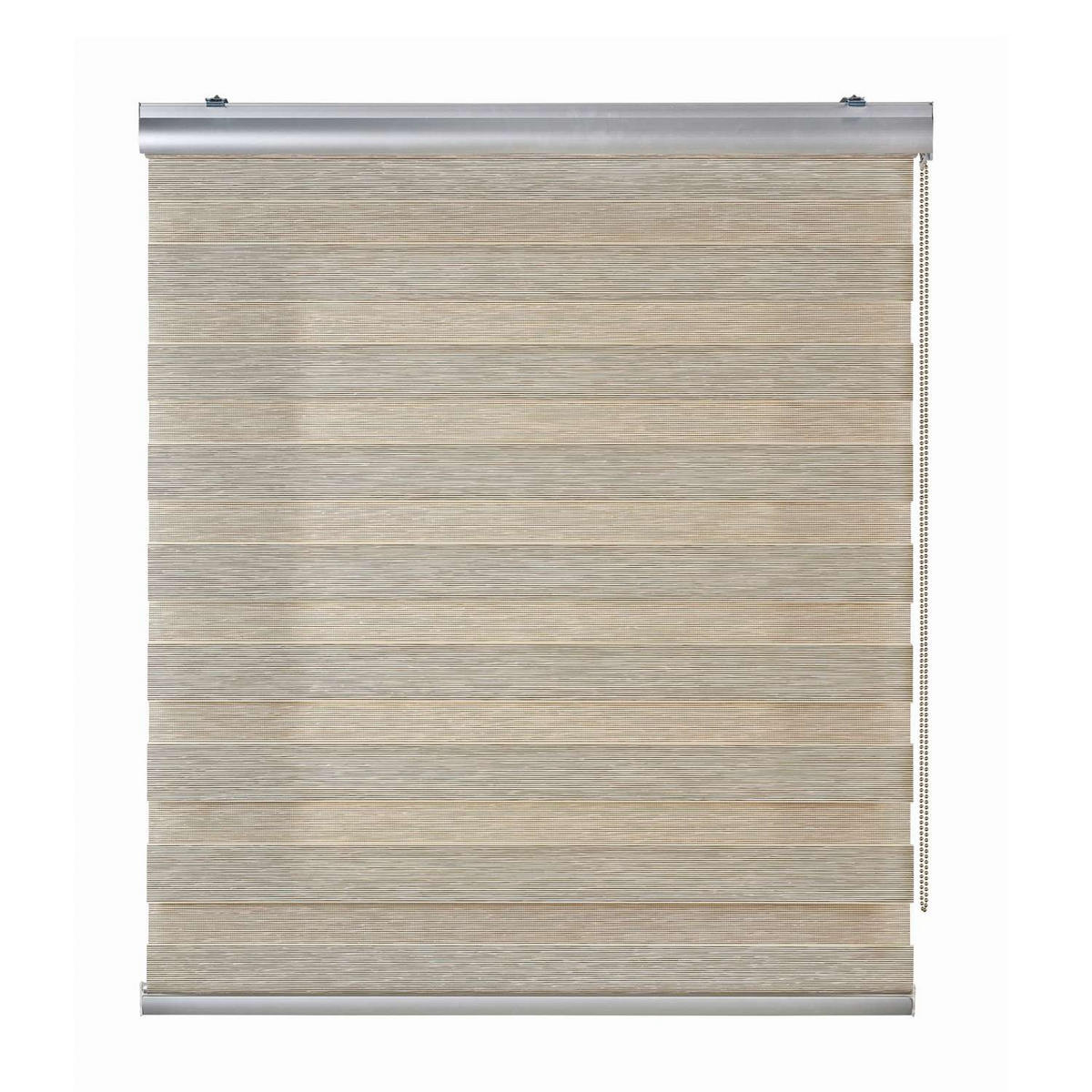 DOPPELROLLO Beige 100x250 cm - Beige, Kunststoff (100/250cm) - STORESDECO