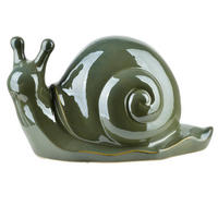 FIGURKA Mave Green, keramika, zelená - zelená barva, keramika (19/20.5/35.5cm) - Mondex