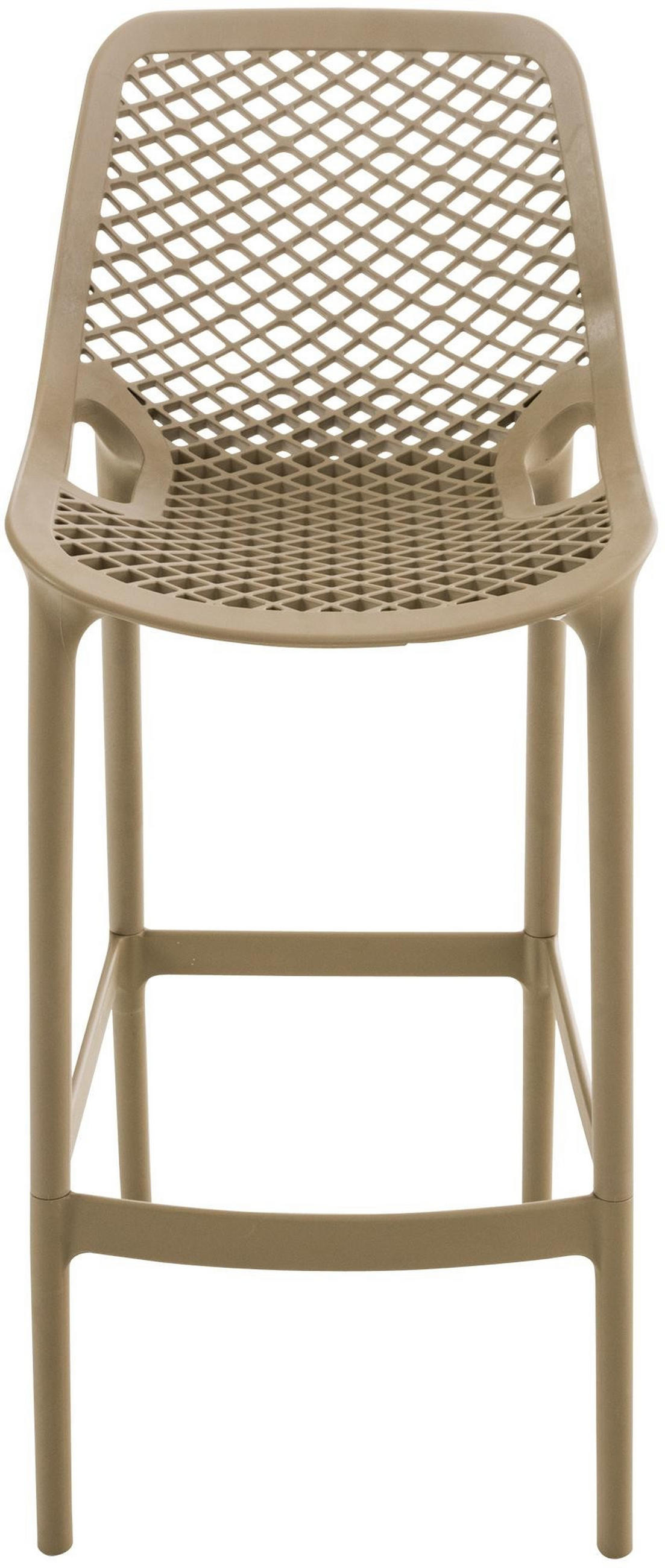 OUTDOOR Barhocker Air 105x45x53 cm schlamm - Schlammfarben, Kunststoff (45/105/53cm) - furnicato