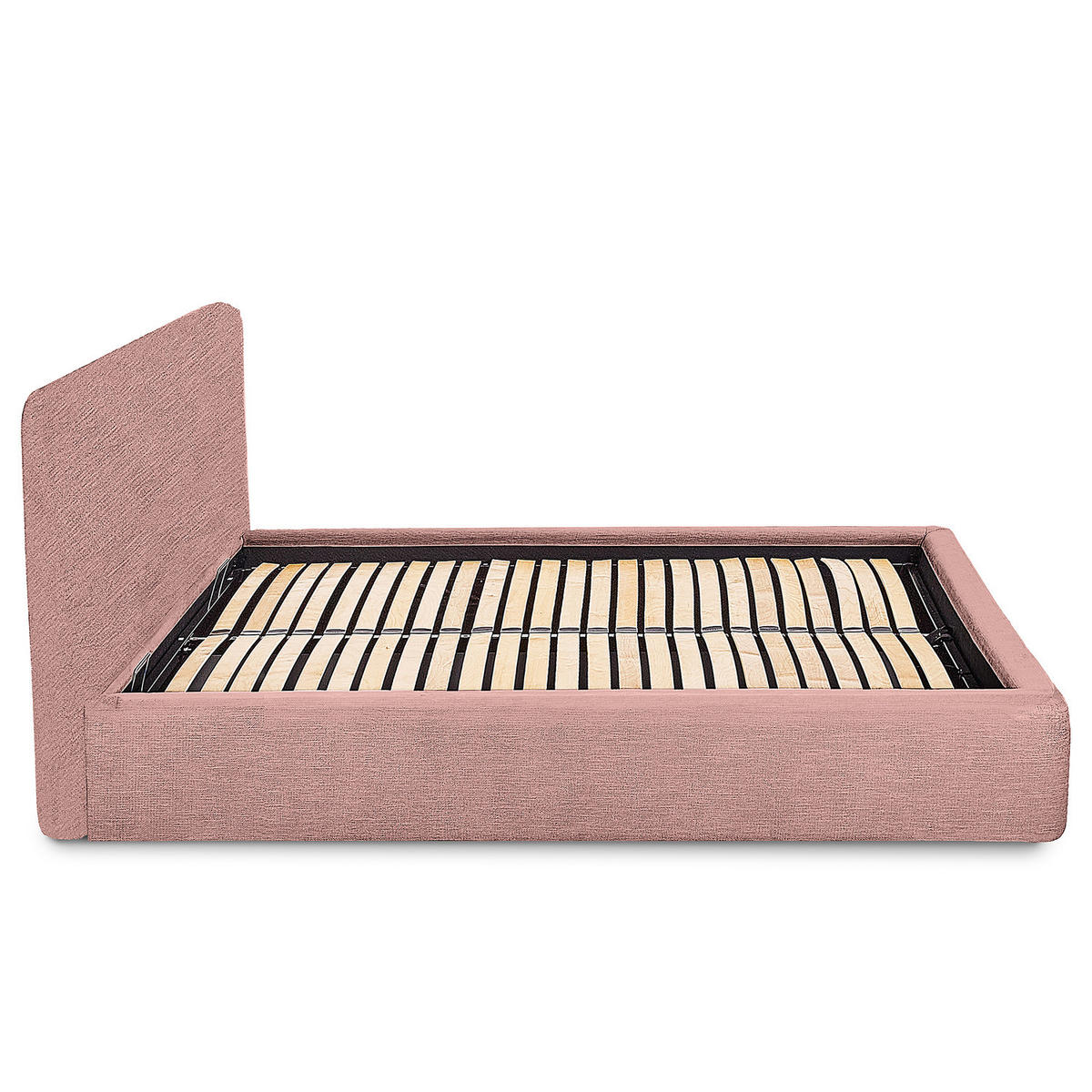 POLSTERBETT - Mauve, Textil (140/200cm) - home24