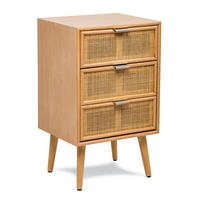 NACHTTISCH Rechteckig Braun 42 x 36 x 71 cm - Braun, Holz (42/71/36cm) - Nordlys
