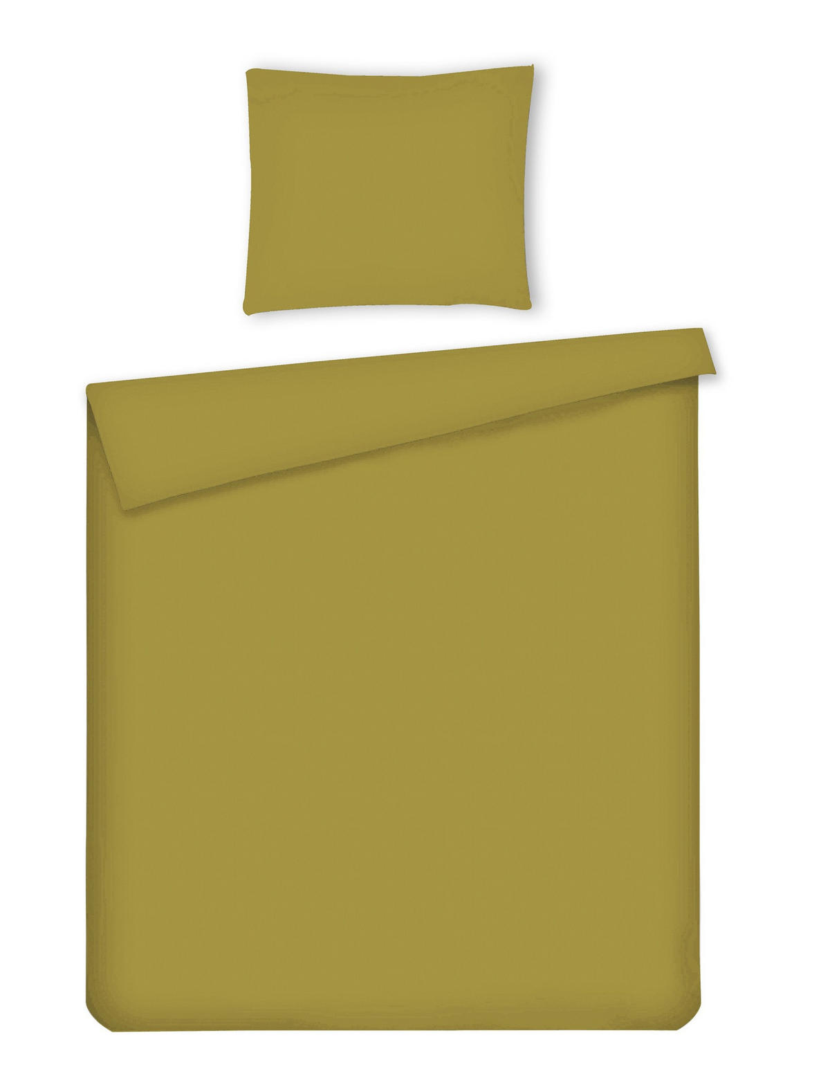 BETTWÄSCHE Micros - Grün, Textil (140/200cm) - home&you